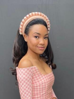 Emilia Wickstead Birch Midi Dress Pink Gingham Size 6 - Image 3