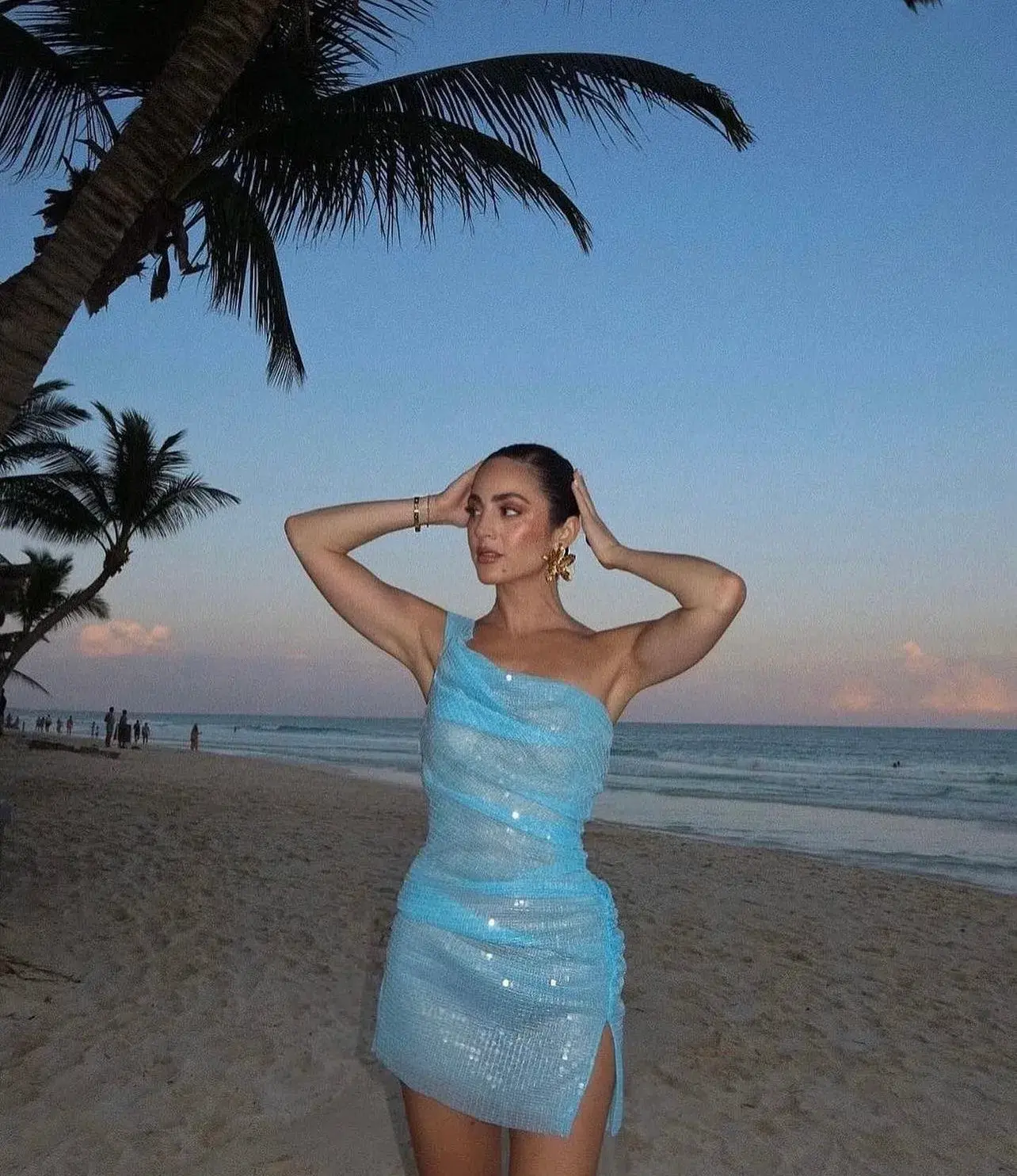 Cult Naked Blu Moon Mini Dress Blue Size M / AU 10 - Image 5