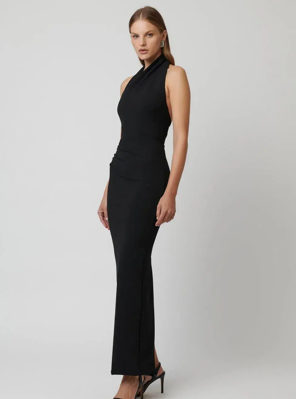 Effie Kats Galan Dress Black Size Medium/10 for rent on The Volte - main image