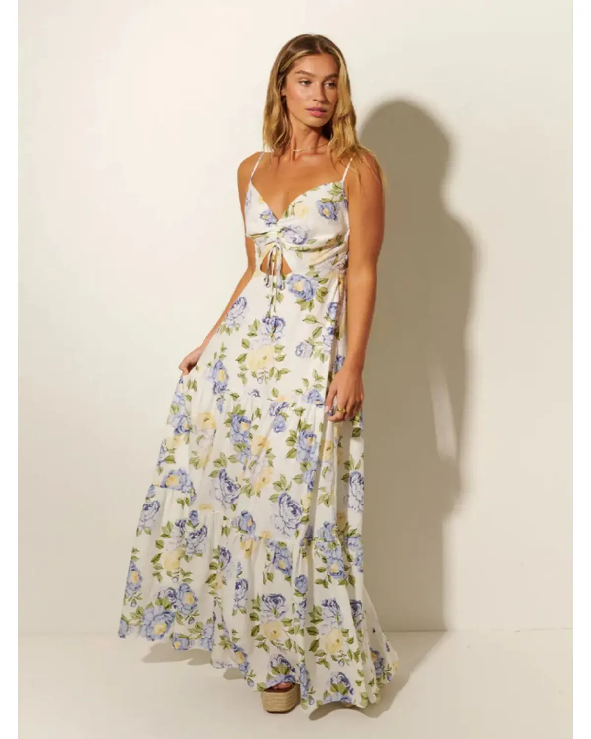 Kivari Airlie Maxi Dress Floral Size AU 16  - Image 2