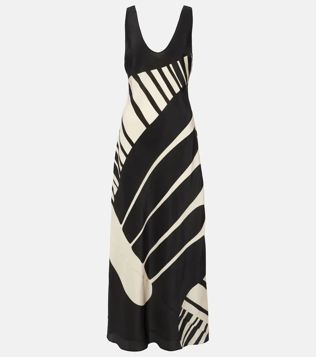 Sir The Label  Arte Printed Silk Satin Slip Dress Multi Size 1 / AU 8 - Image 5