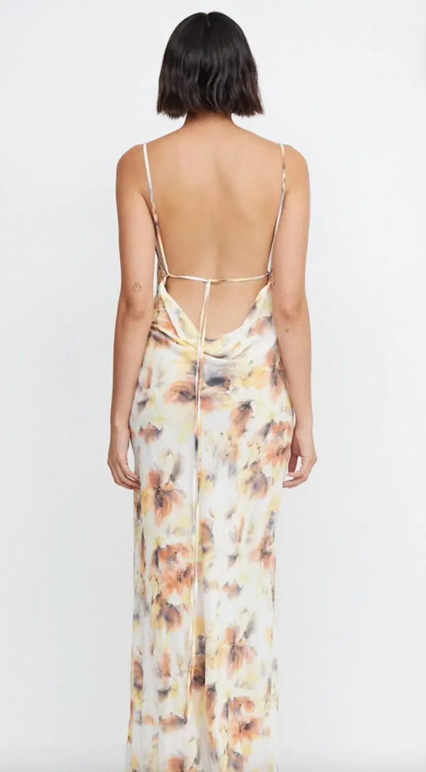 Bec & Bridge Sunset Floral Maxi Dress Multi Size 8 - Image 3