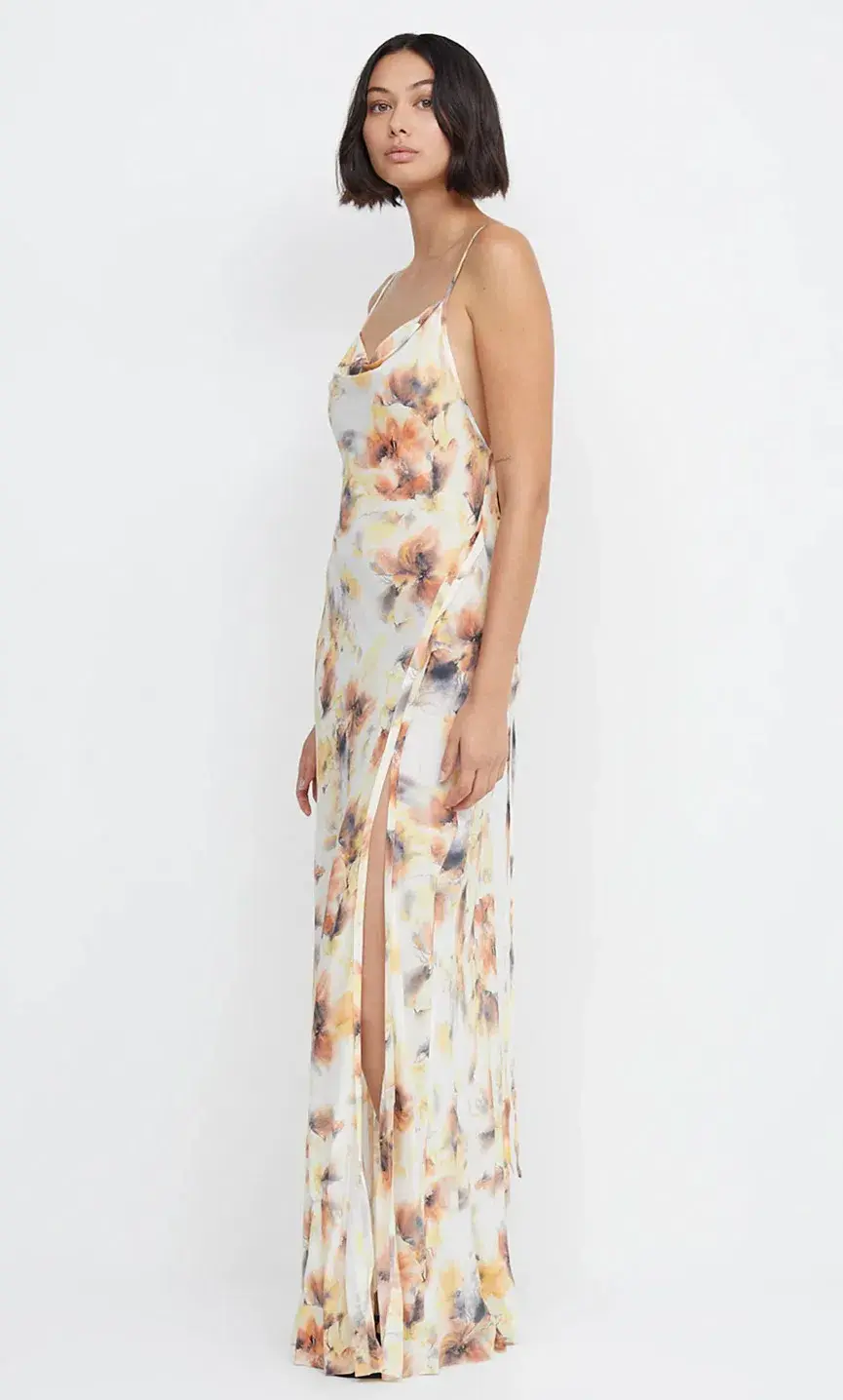 Bec & Bridge Sunset Floral Maxi Dress Multi Size 8 - Image 2