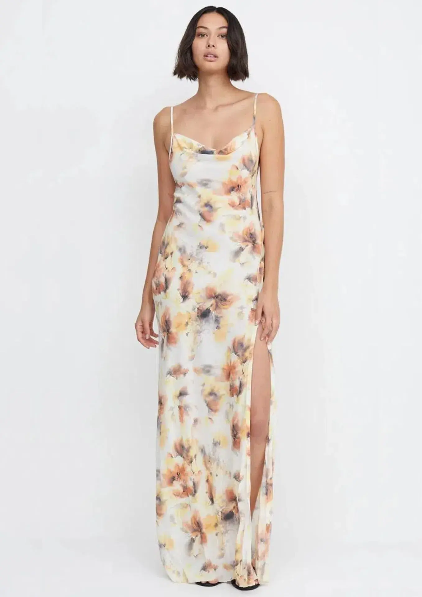 Bec & Bridge Sunset Floral Maxi Dress Multi Size 8 - Image 1