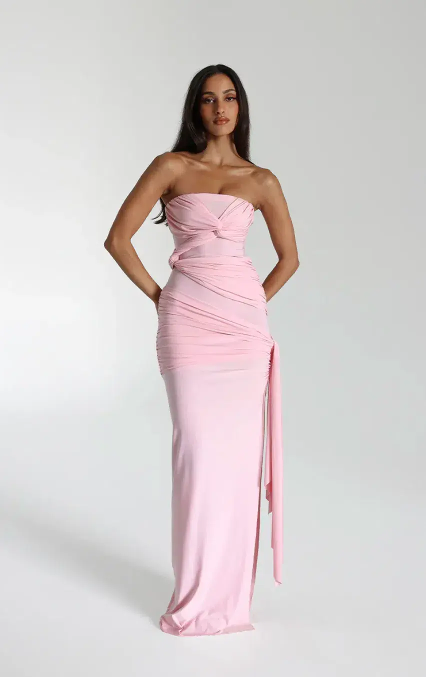 Natalie Rolt	Miranda Gown	S/8	Pink - Image 1
