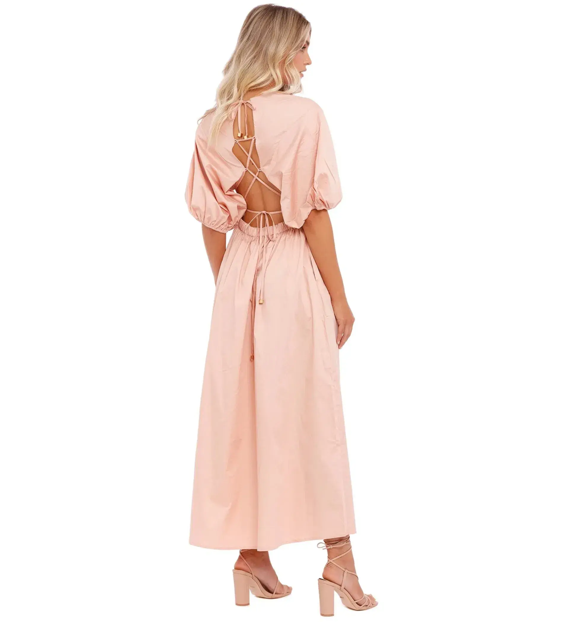 Suboo Rosanna Backless Dress Pink Size 8  - Image 2