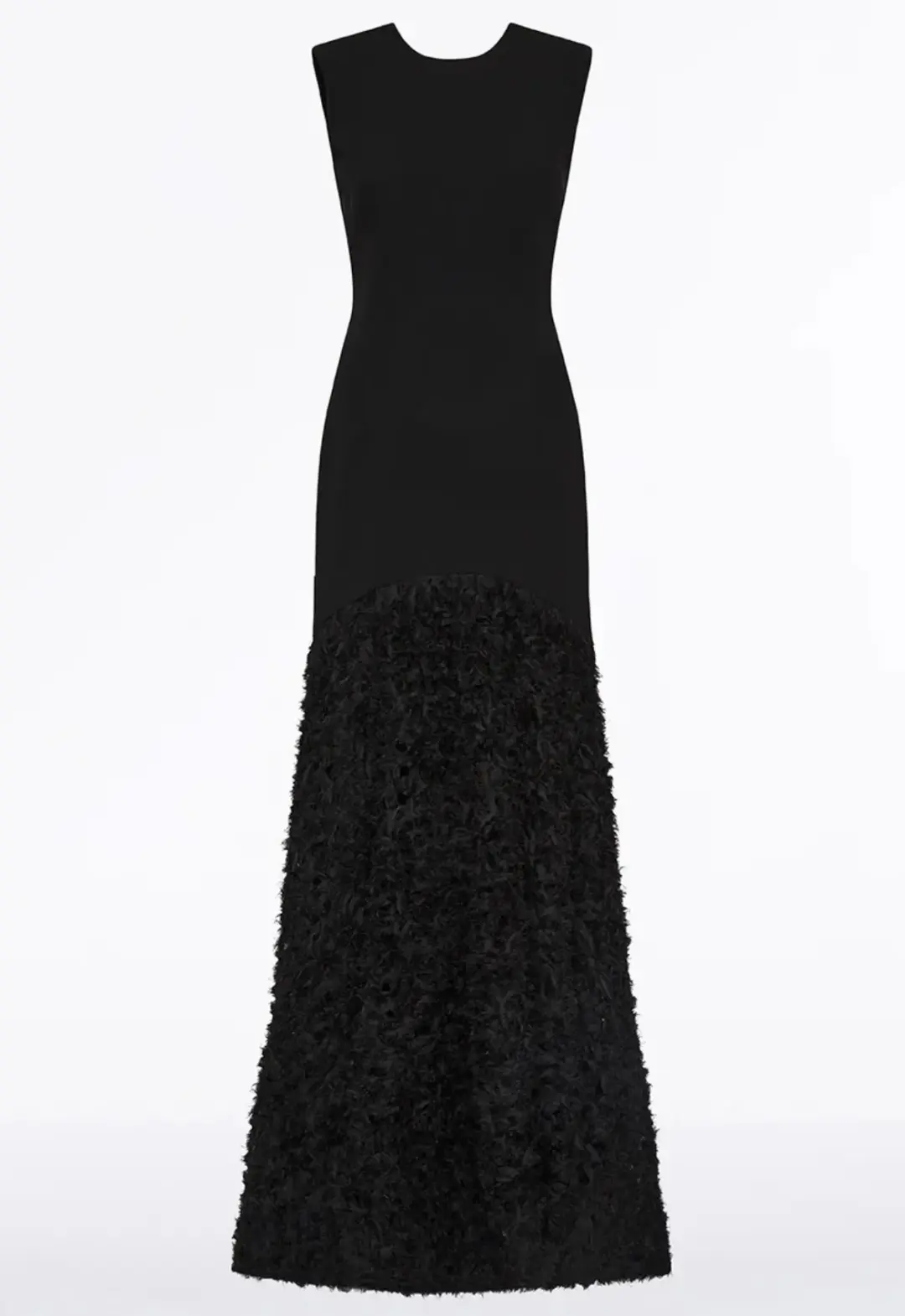 Carla Zampatti Black Nastro Gown Black Size 10 for rent on The Volte - main image