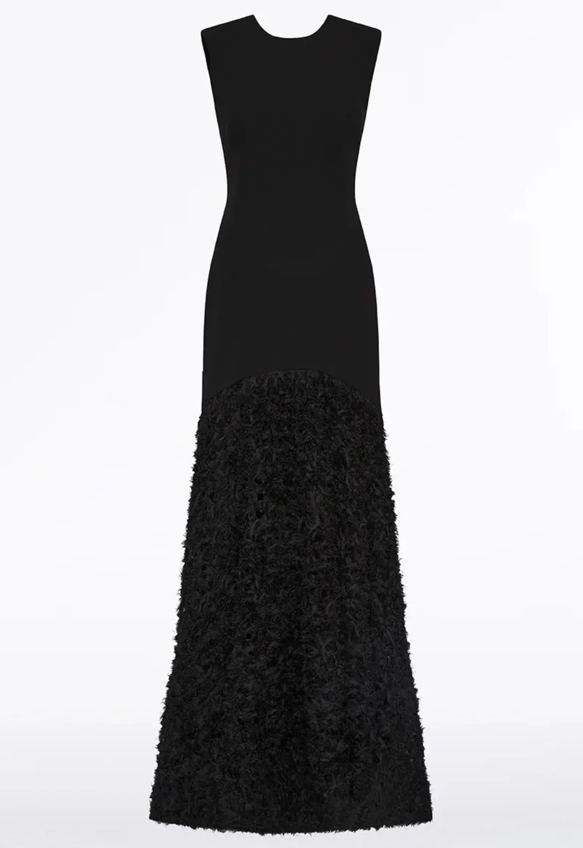 Carla Zampatti Black Nastro Gown Black Size 10 - Image 4