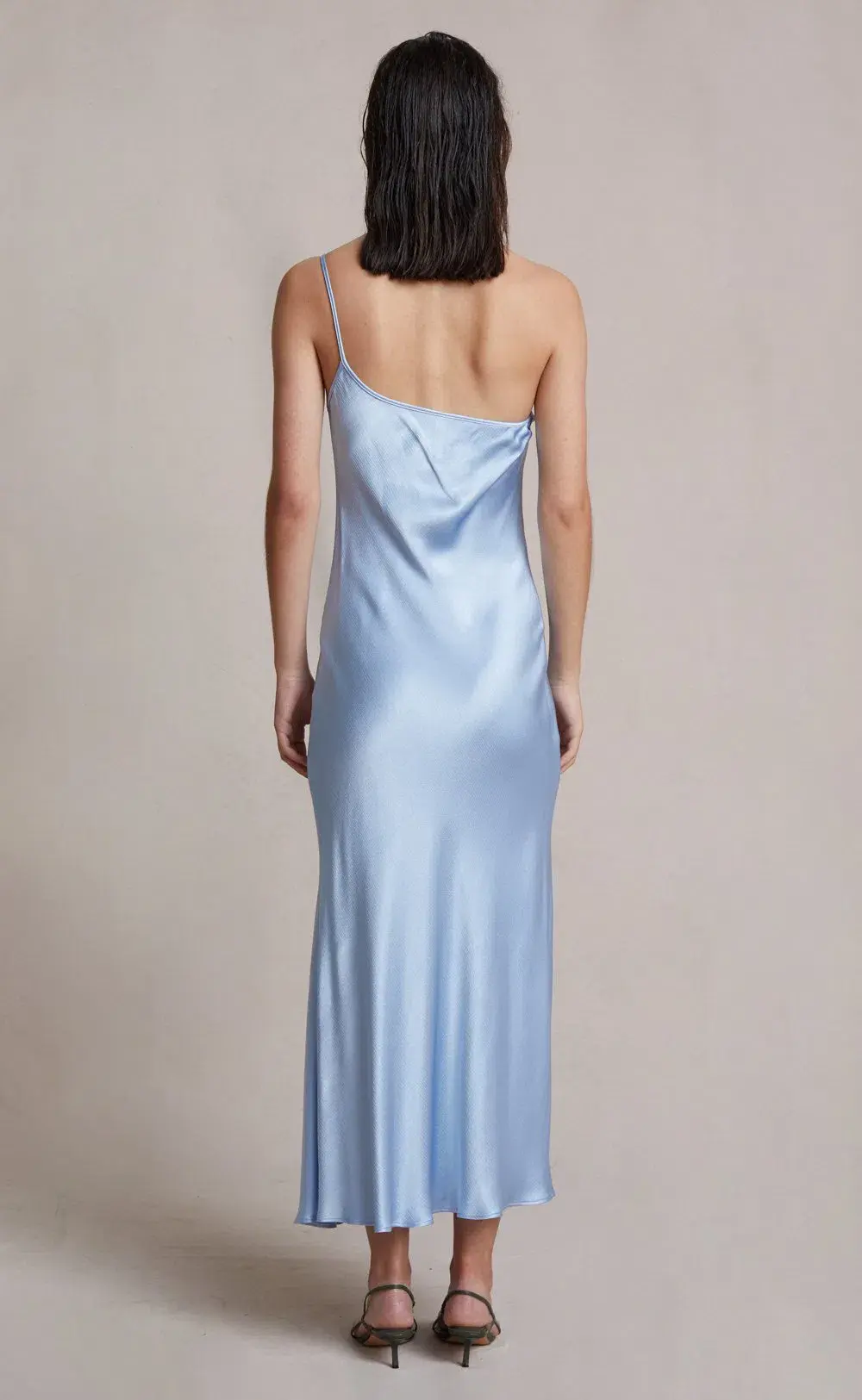 Bec & Bridge Salton Sea Midi Dress Sky Blue Size AU 8  for rent on The Volte - main image