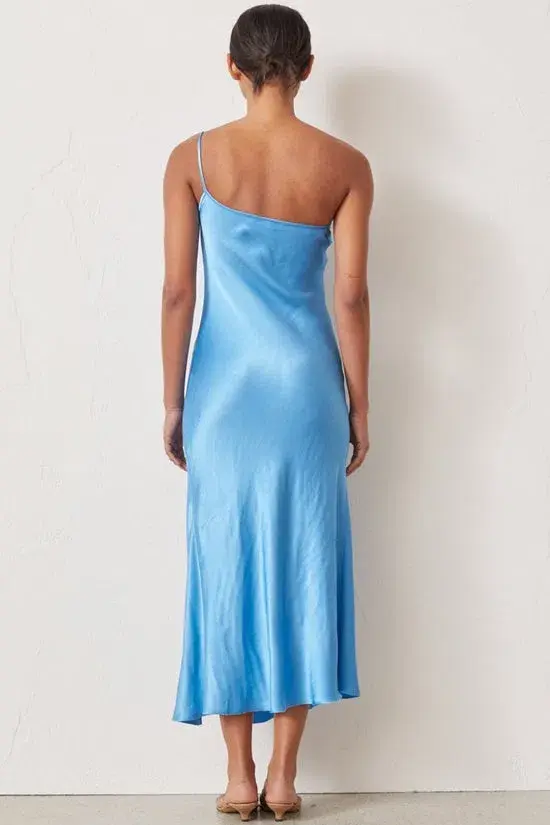 Bec & Bridge Frederic Midi Dress Blue Size AU 6 - Image 2