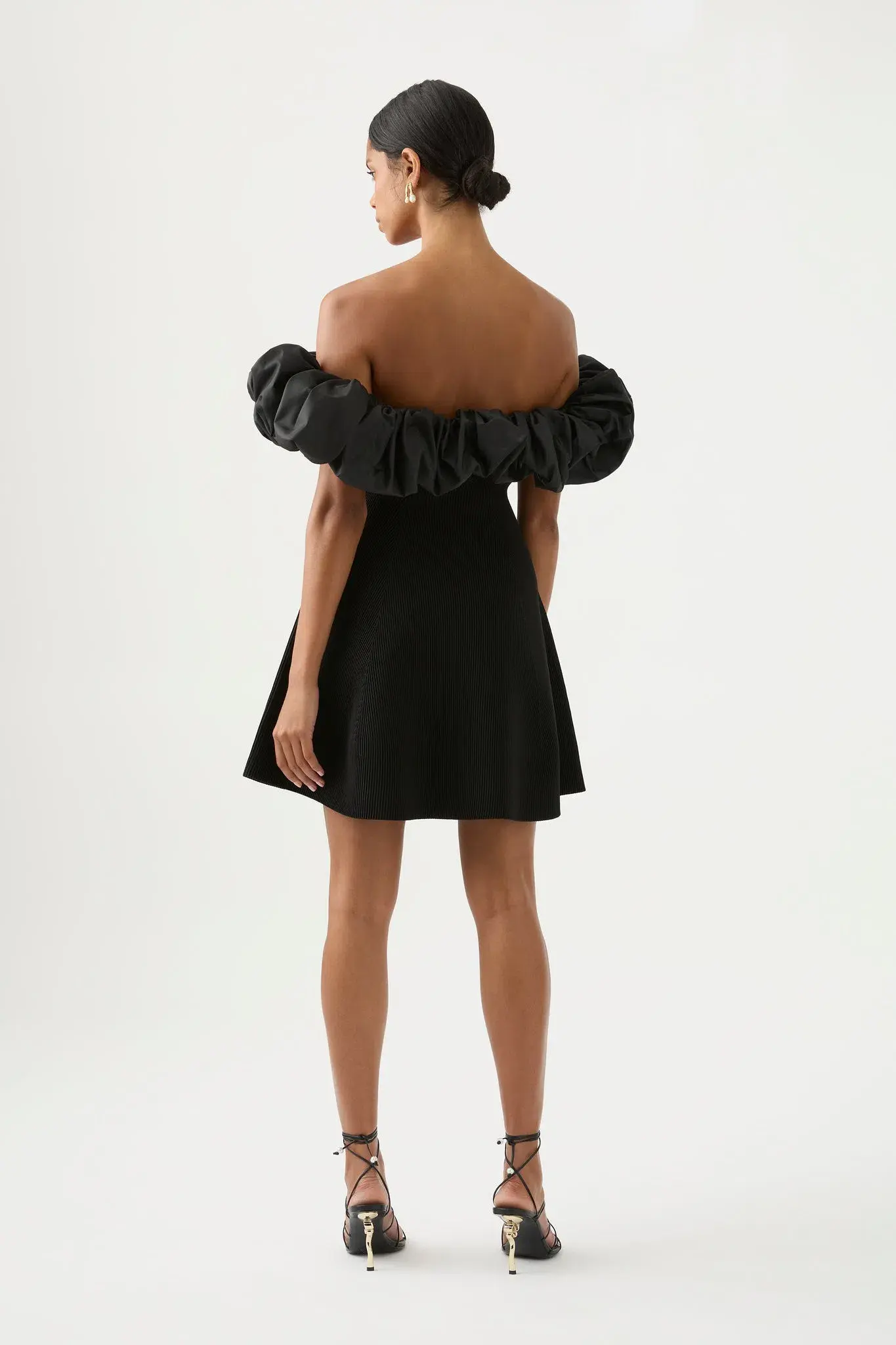 Aje Eldora Mini Dress Black Size 8 - Image 3