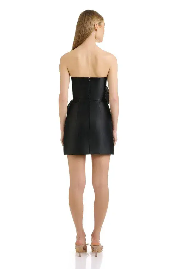 Eliya The Label Nola Mini Dress Black Size M / AU 10 for rent on The Volte - main image