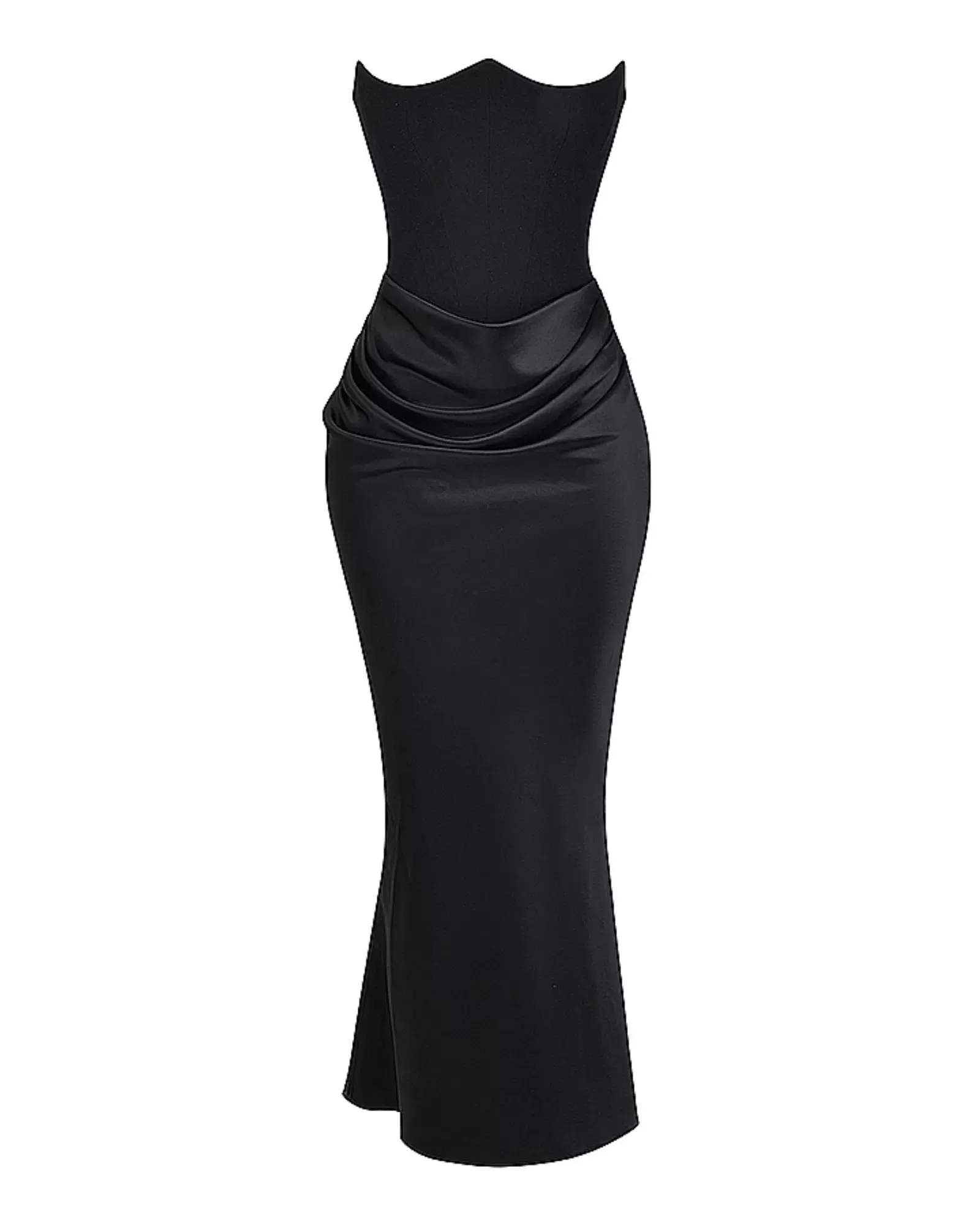 House of CB Persephone Strapless Corset Dress Black Size Small / AU 8 - Image 4