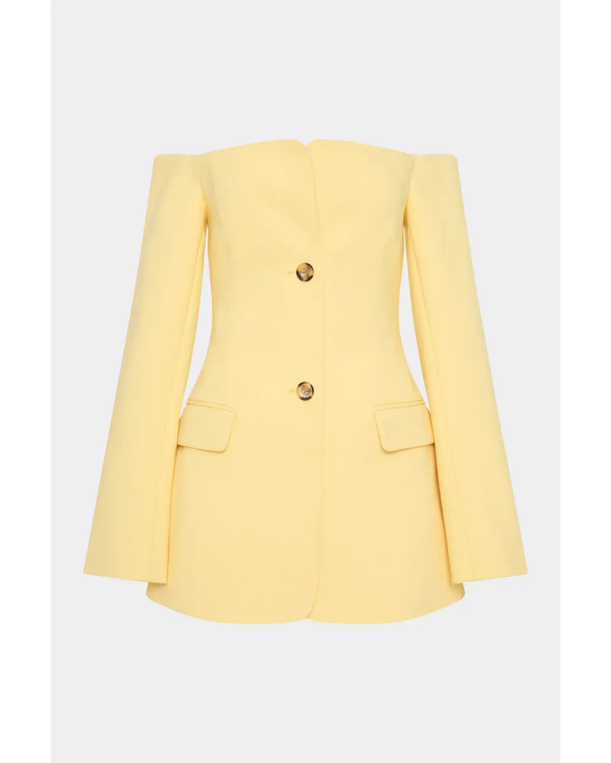 Sir the Label Sandrine Mini Dress in Limone Yellow Size 4 / AU 14 - Image 5