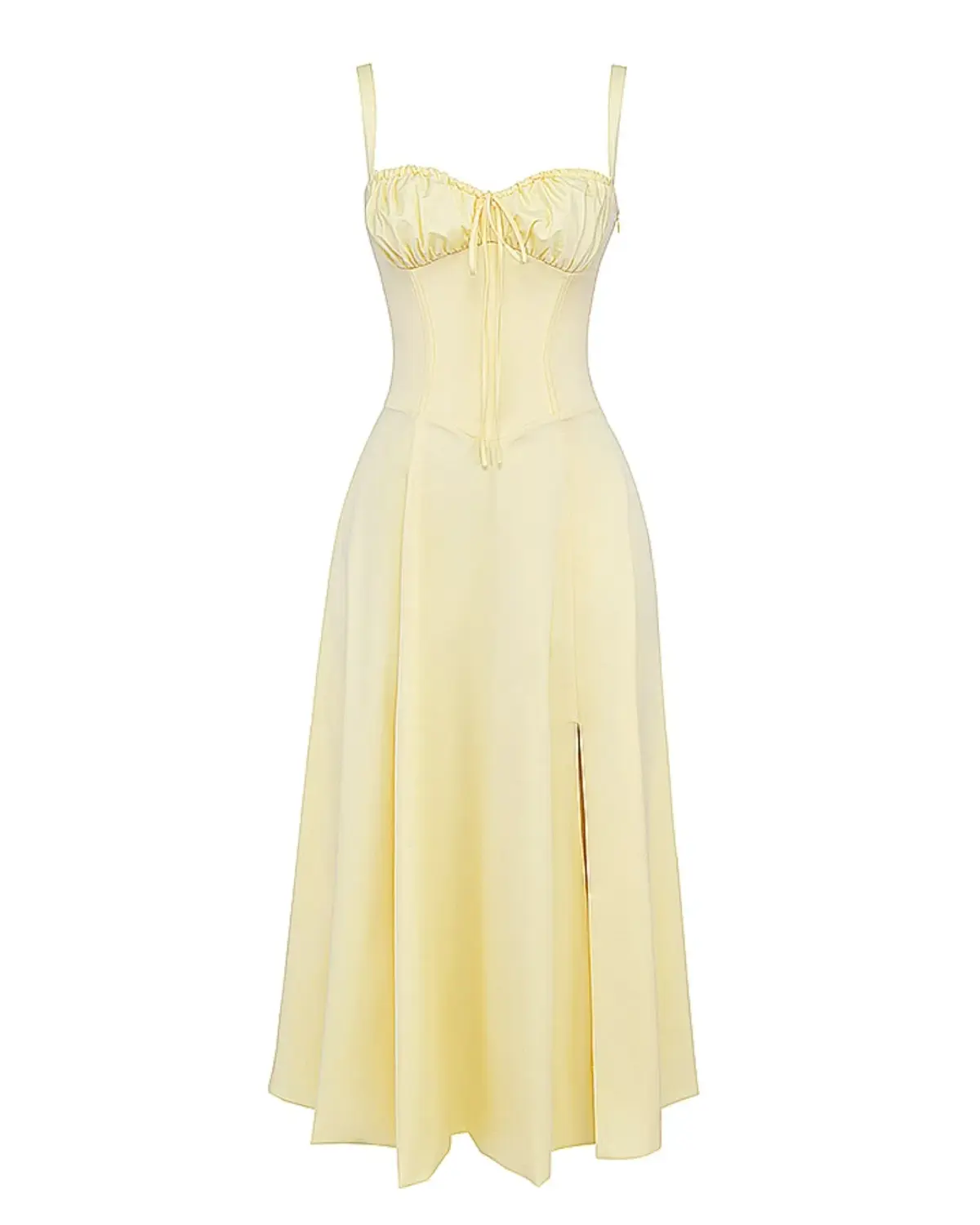 House Of CB Carmen Bustier Sundress Buttercup Size AU 12 - Image 5