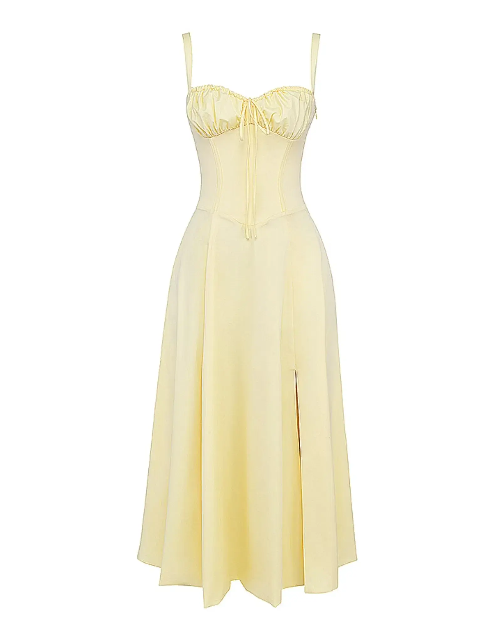 House Of CB Carmen Bustier Sundress Buttercup Size AU 12 - Image 5