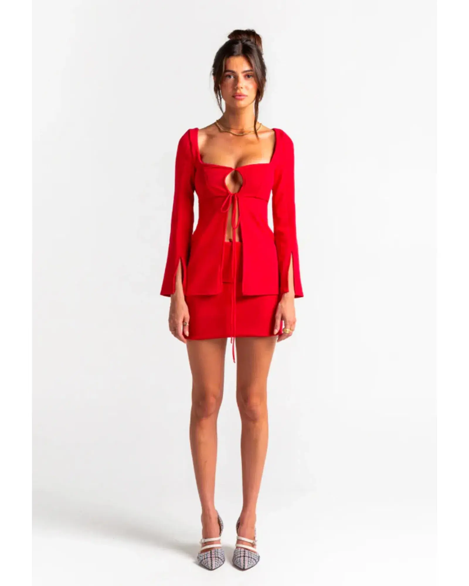 Arcina Ori Selena Set Red Size S / AU 8 - Image 1