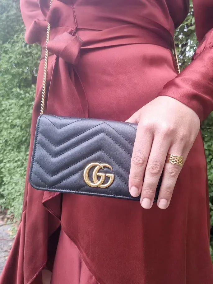 Gucci Calfskin Matelasse Mini Bag Black - Image 5