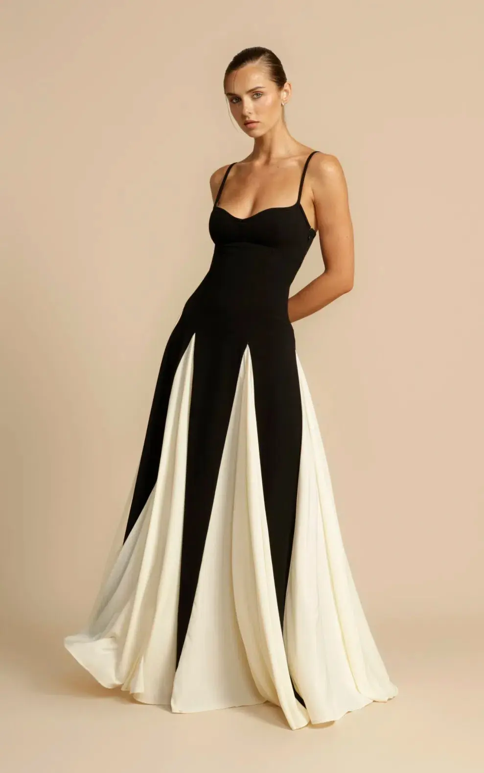Arcina Ori Paloma Dress Black/White Size 8 - Image 1