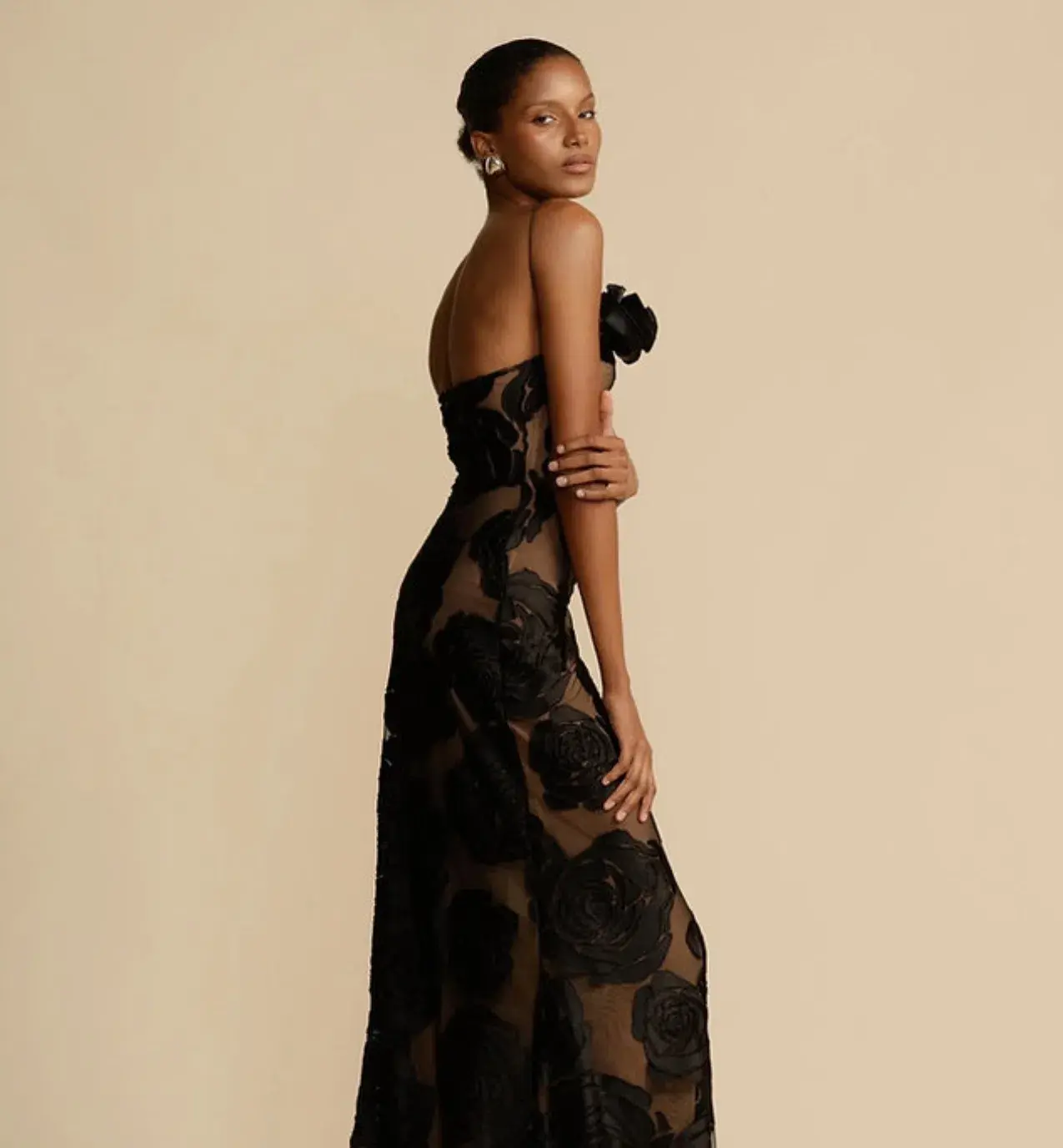 Arcina Ori Marcella Dress Black Size 8 - Image 2