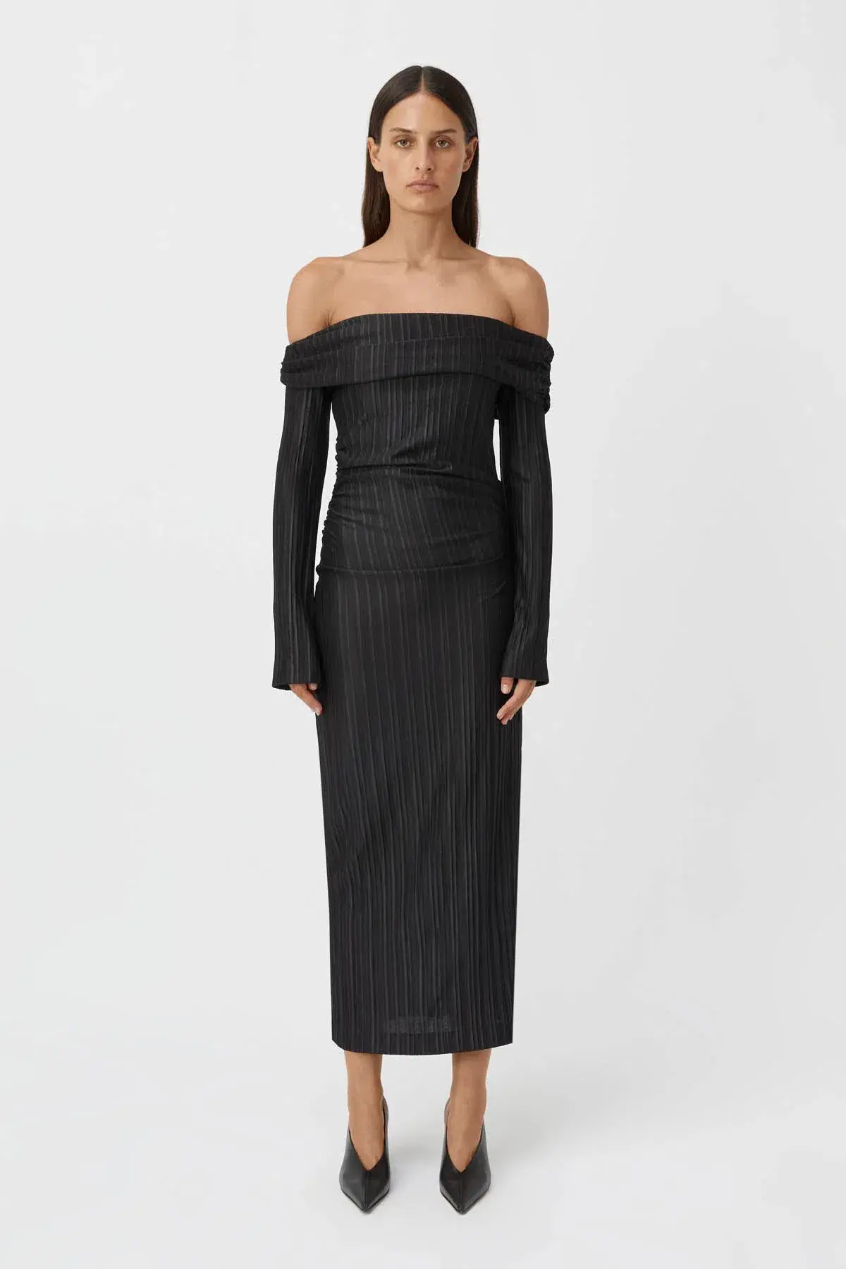 Camilla And Marc Shaw Strapless Dress In Black Size 8 / AU 8 - Image 1