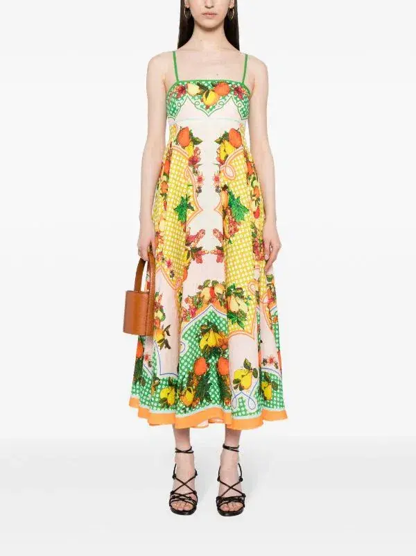 Alemais Lemonis Sundress Multi Size 8 - Image 2