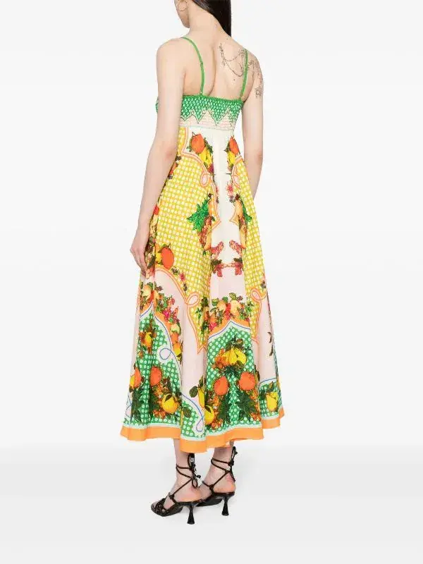Alemais Lemonis Sundress Multi Size 8 - Image 3