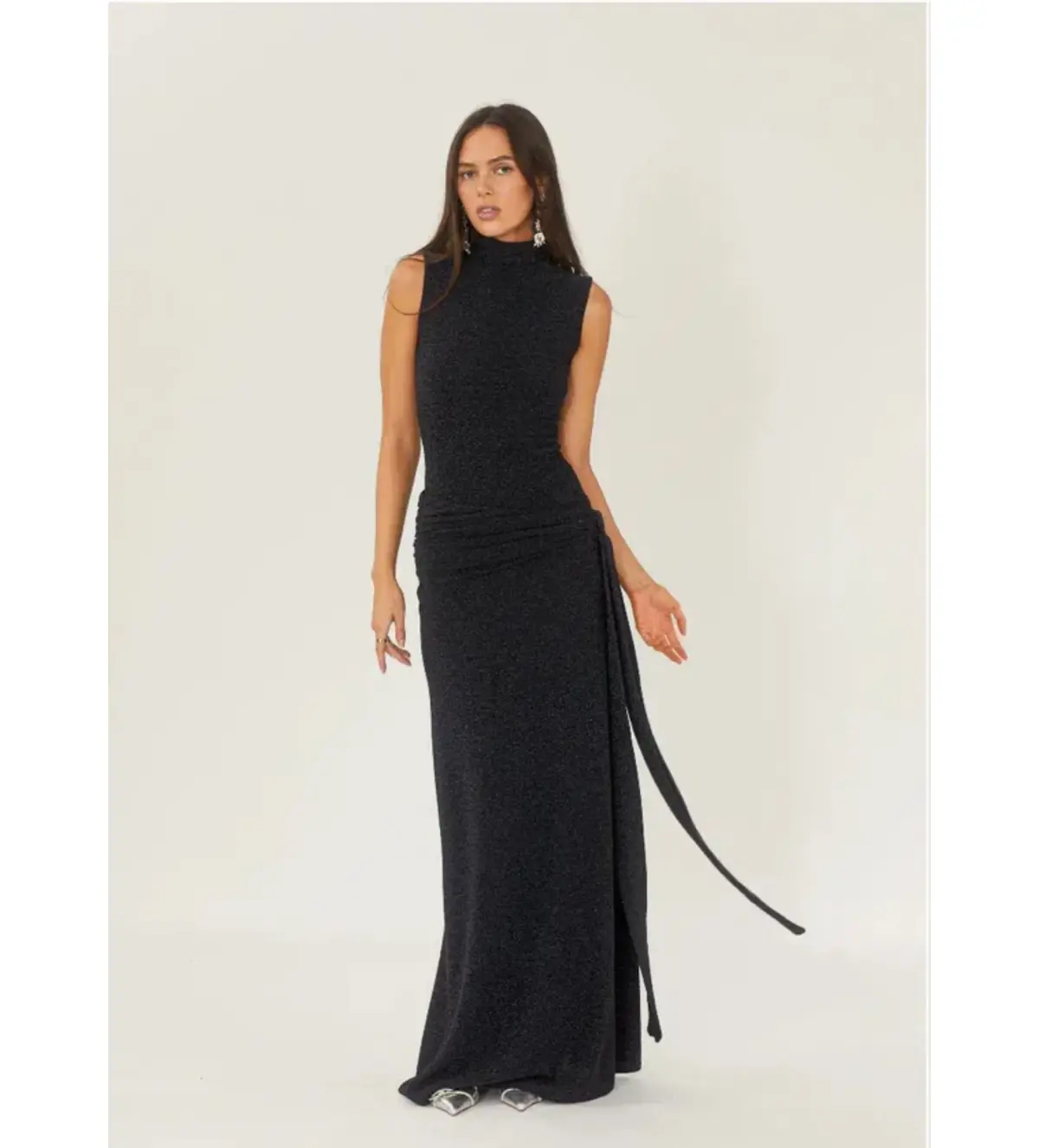 Arcina Ori Monica Maxi Dress Midnight Blue Size 6/XS - Image 2