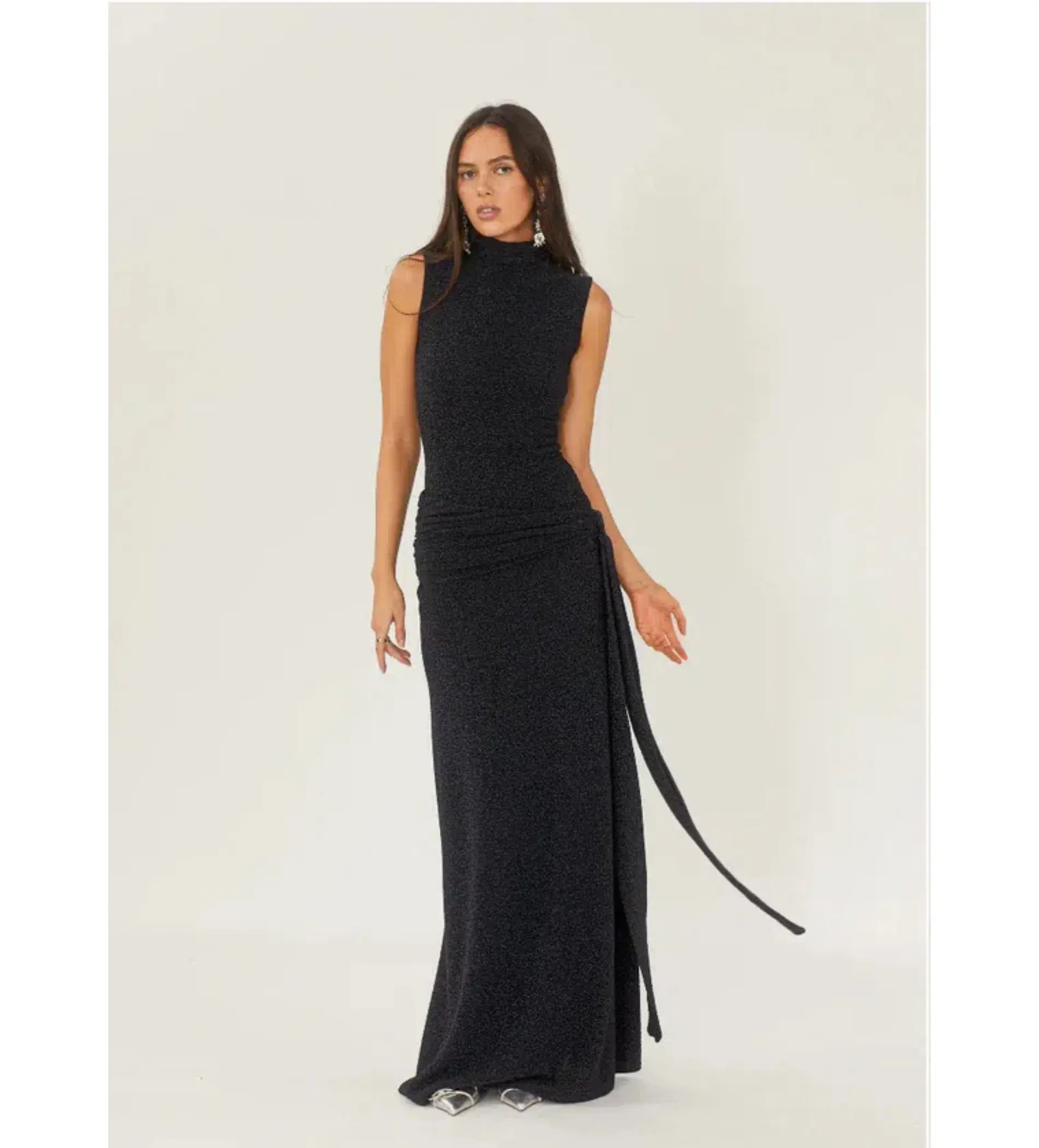 Arcina Ori Monica Maxi Dress Midnight Blue Size 6/XS - Image 2
