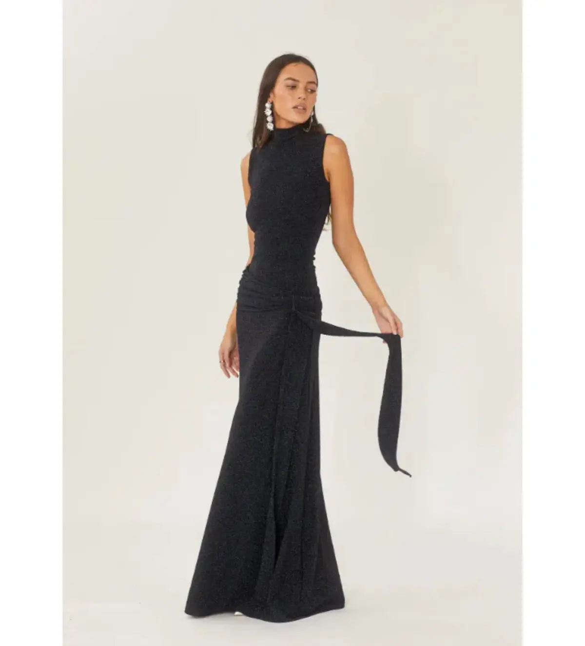 Arcina Ori Monica Maxi Dress Midnight Blue Size 6/XS - Image 3