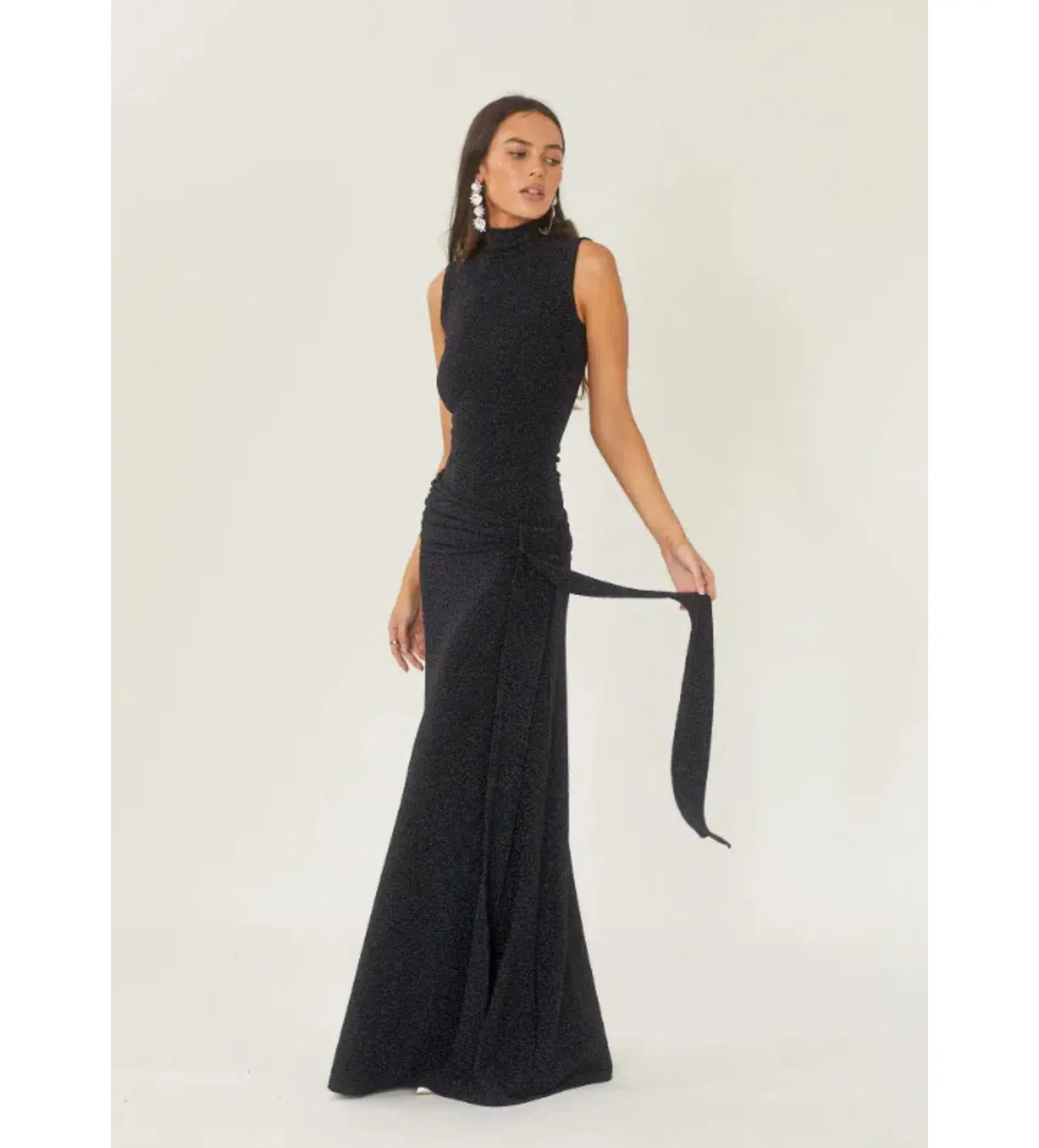 Arcina Ori Monica Maxi Dress Midnight Blue Size 6/XS - Image 3