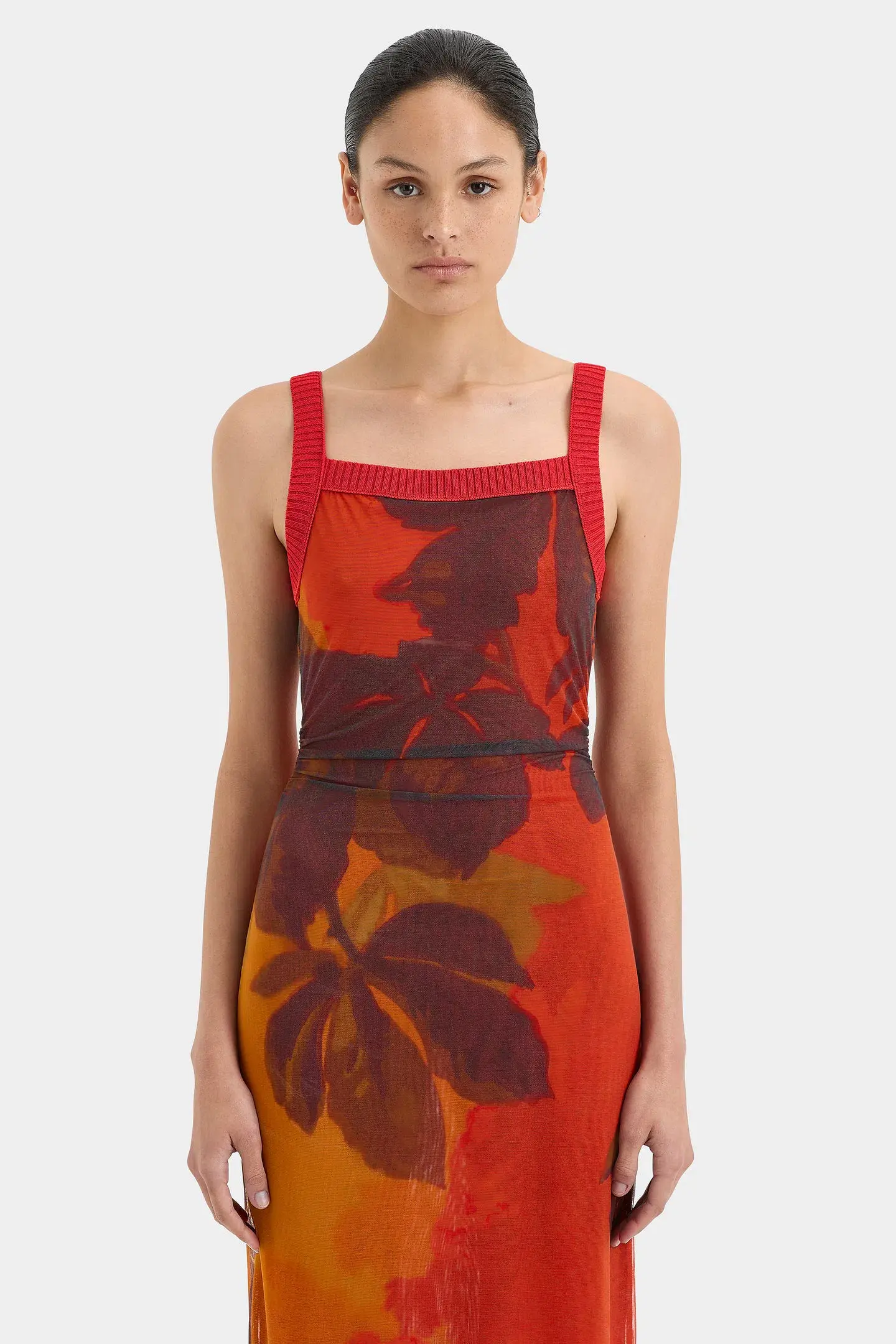 Sir the Label Libertine Tank Midi Dress Wren Print Size 12   - Image 2