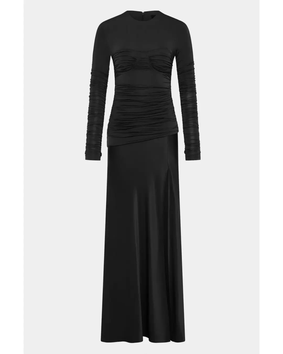 Sir the Label Alessia Draped Gown Black Size 2 / AU 10 for rent on The Volte - main image