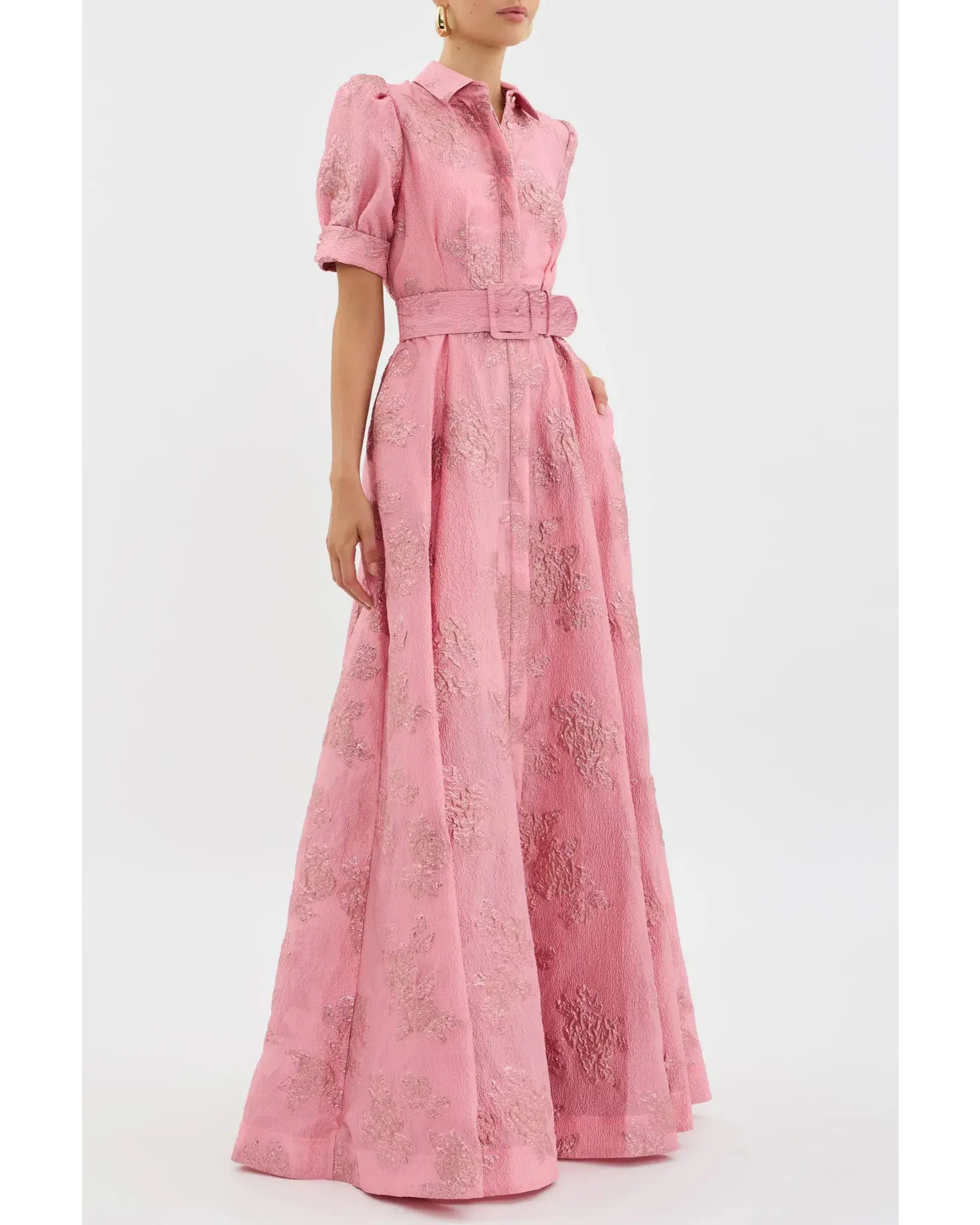 Rebecca Vallance Annette Button Gown Pink Size AU 10 - Image 2