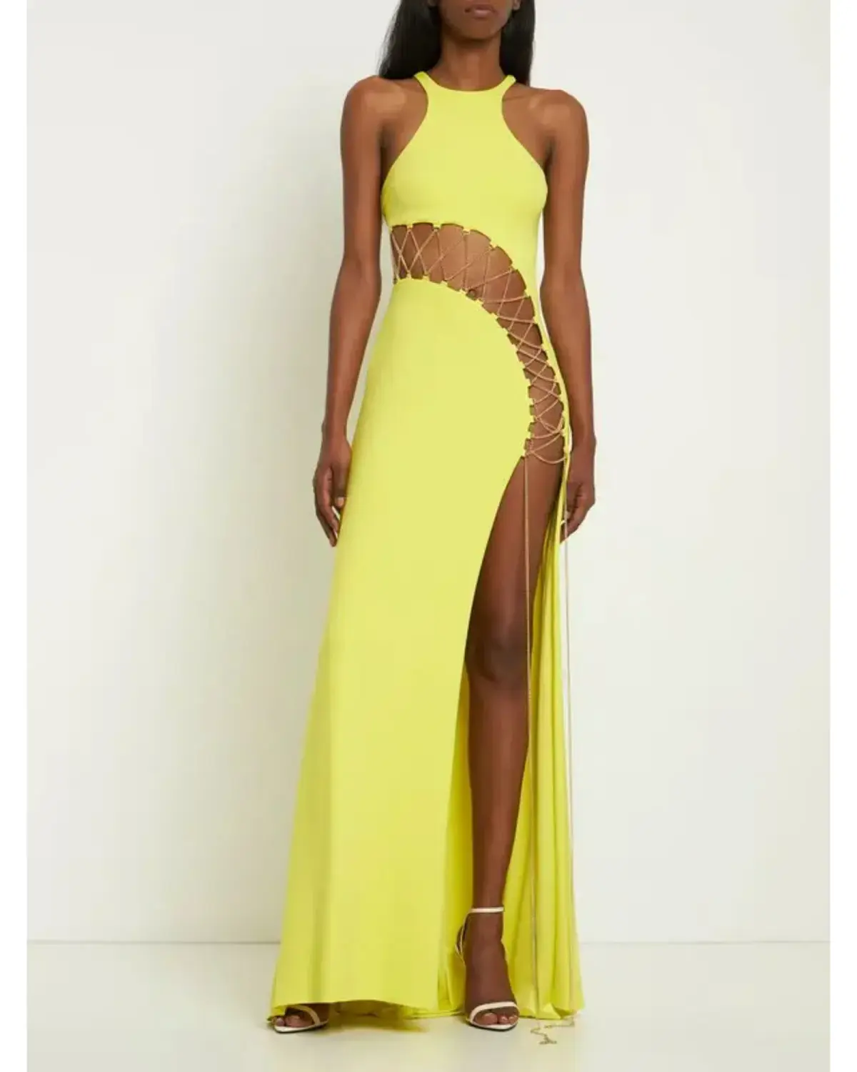 Dundas Ross Dress Yellow Size AU 8 - Image 1