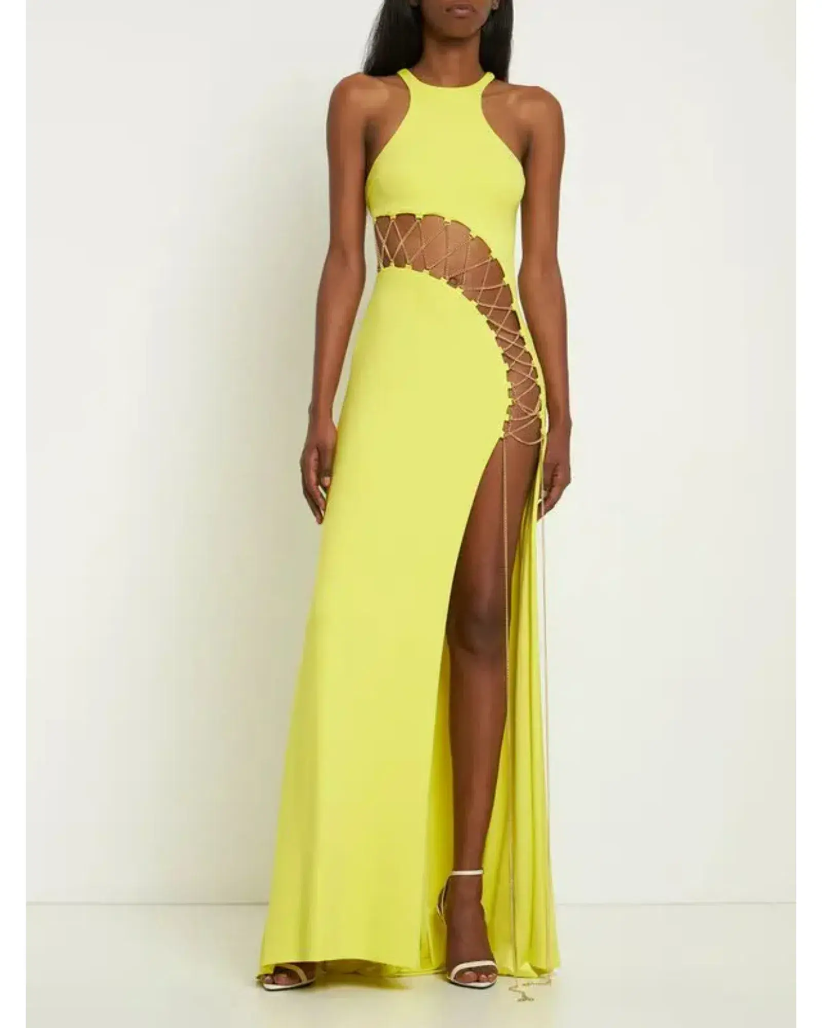 Dundas Ross Dress Yellow Size AU 8 - Image 1