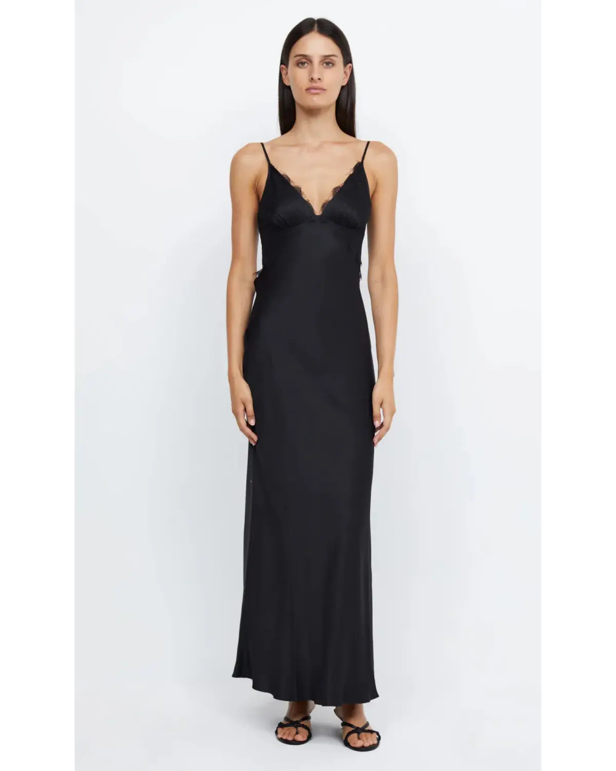 Bec & Bridge Emery Lace Maxi Dress Black Size AU 12 - Image 1