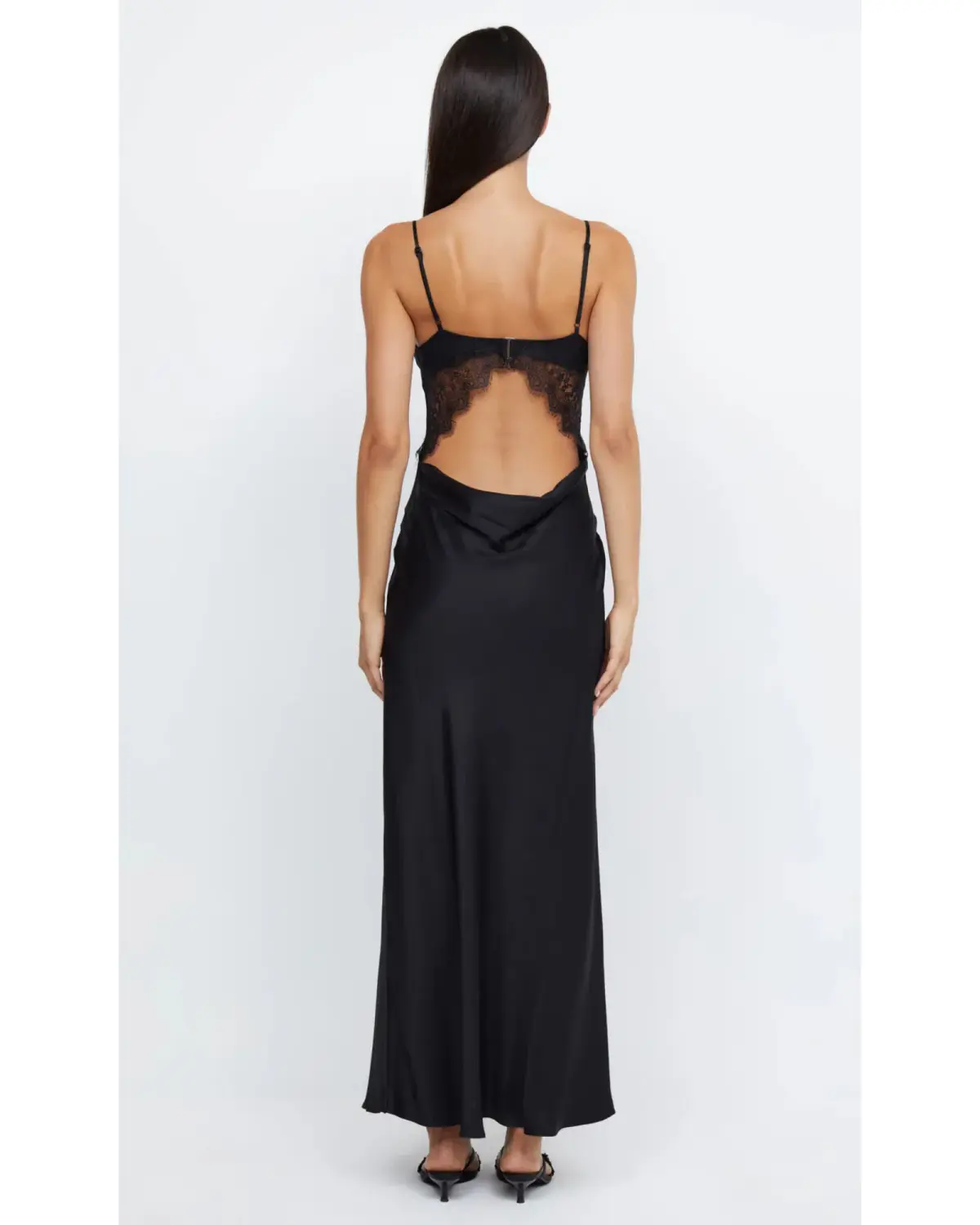 Bec & Bridge Emery Lace Maxi Dress Black Size AU 12 - Image 4