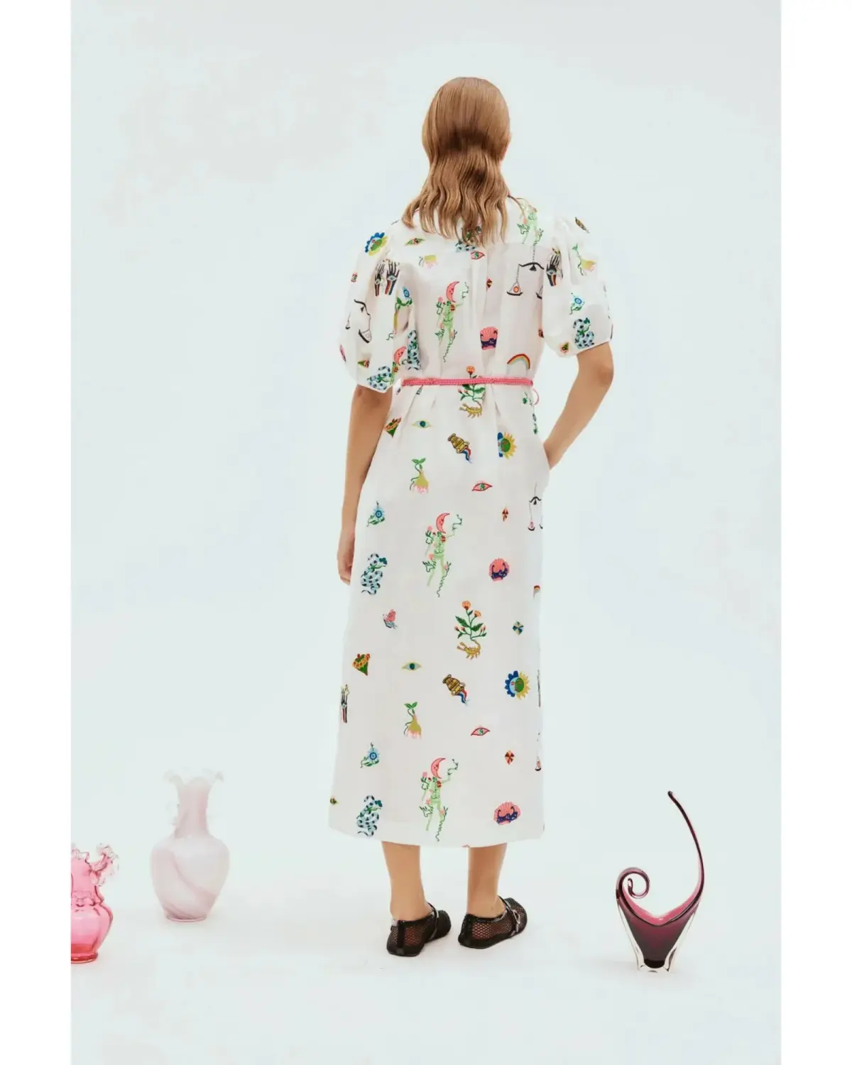 Alemais Atticus Shirtdress Print Size AU 14 - Image 3