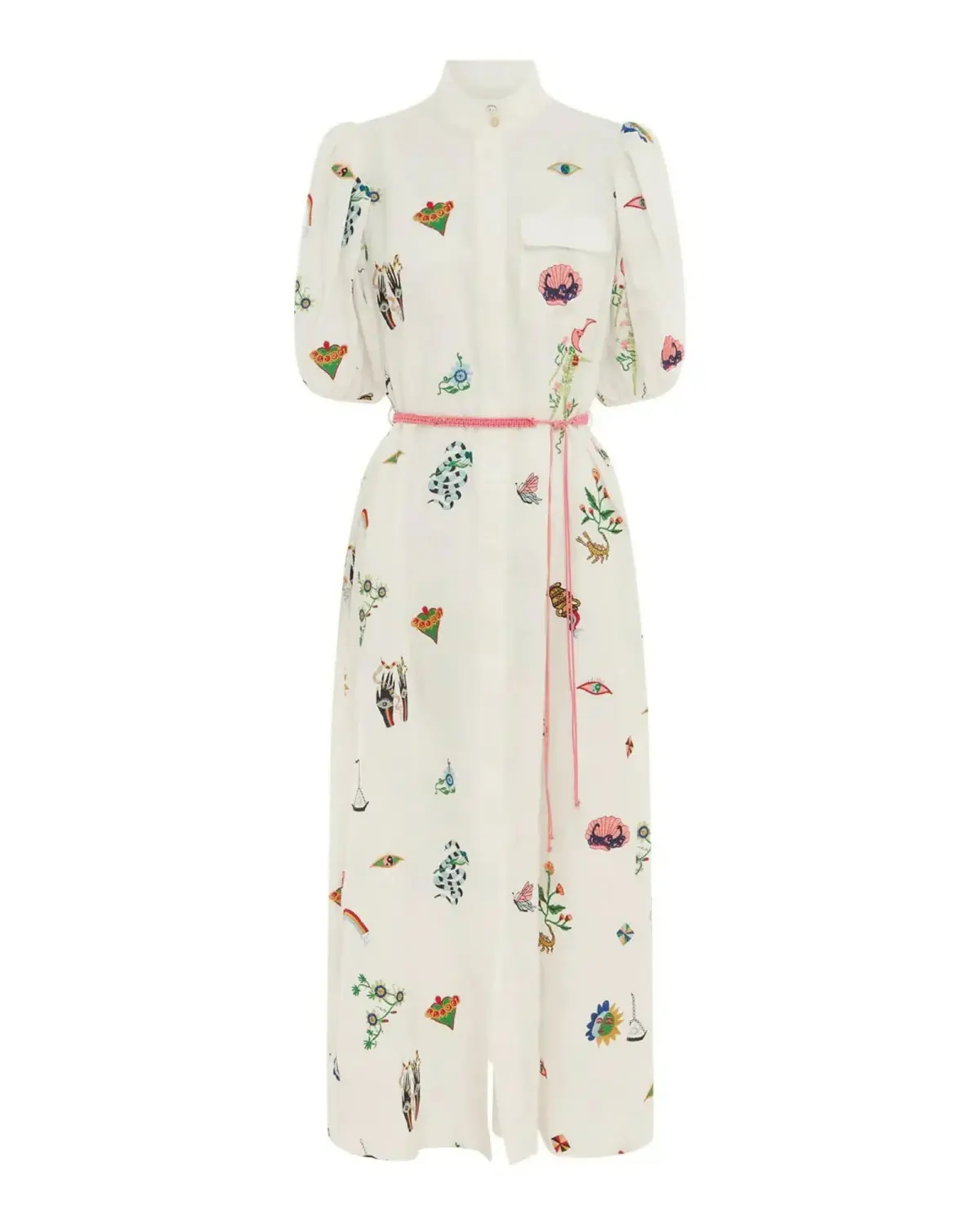 Alemais Atticus Shirtdress Print Size AU 14 - Image 4