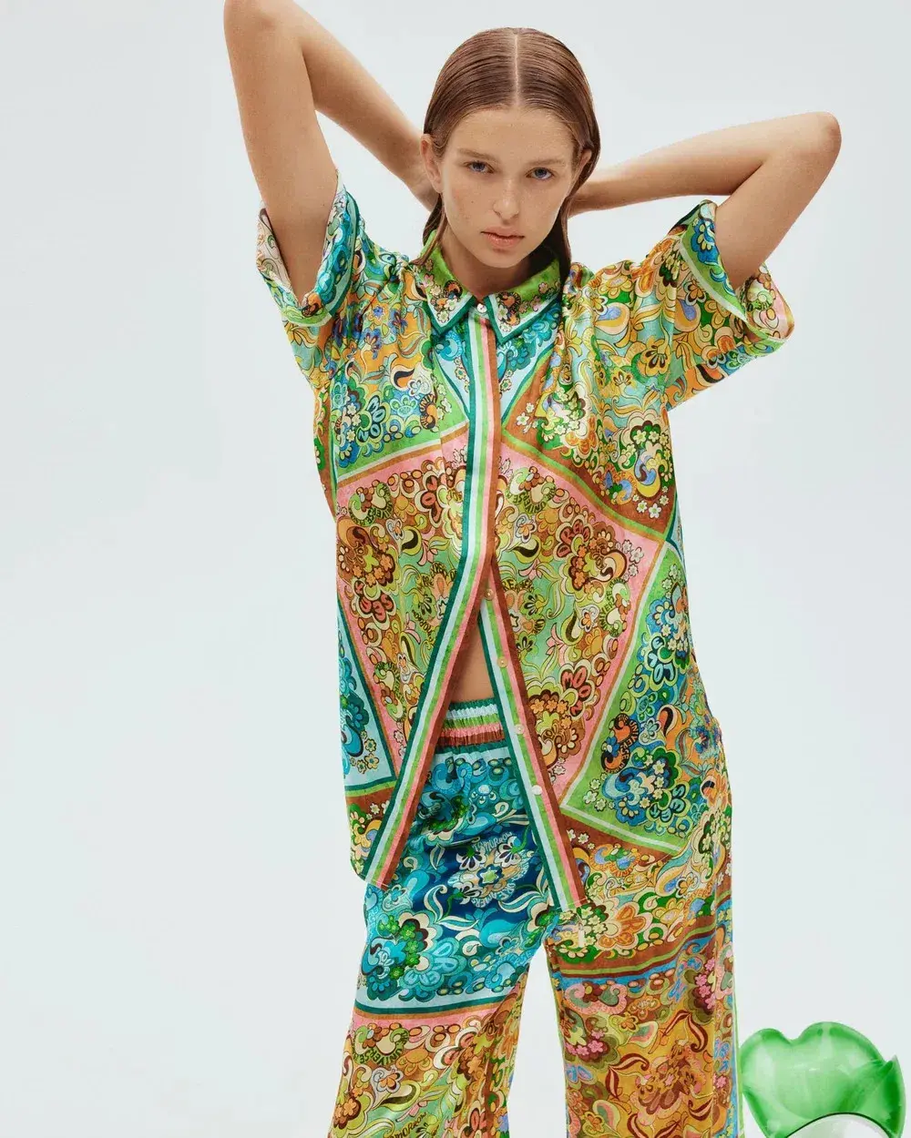 Alemais Dreamer Shirt and Pants Set Multi Size AU 16 - Image 2
