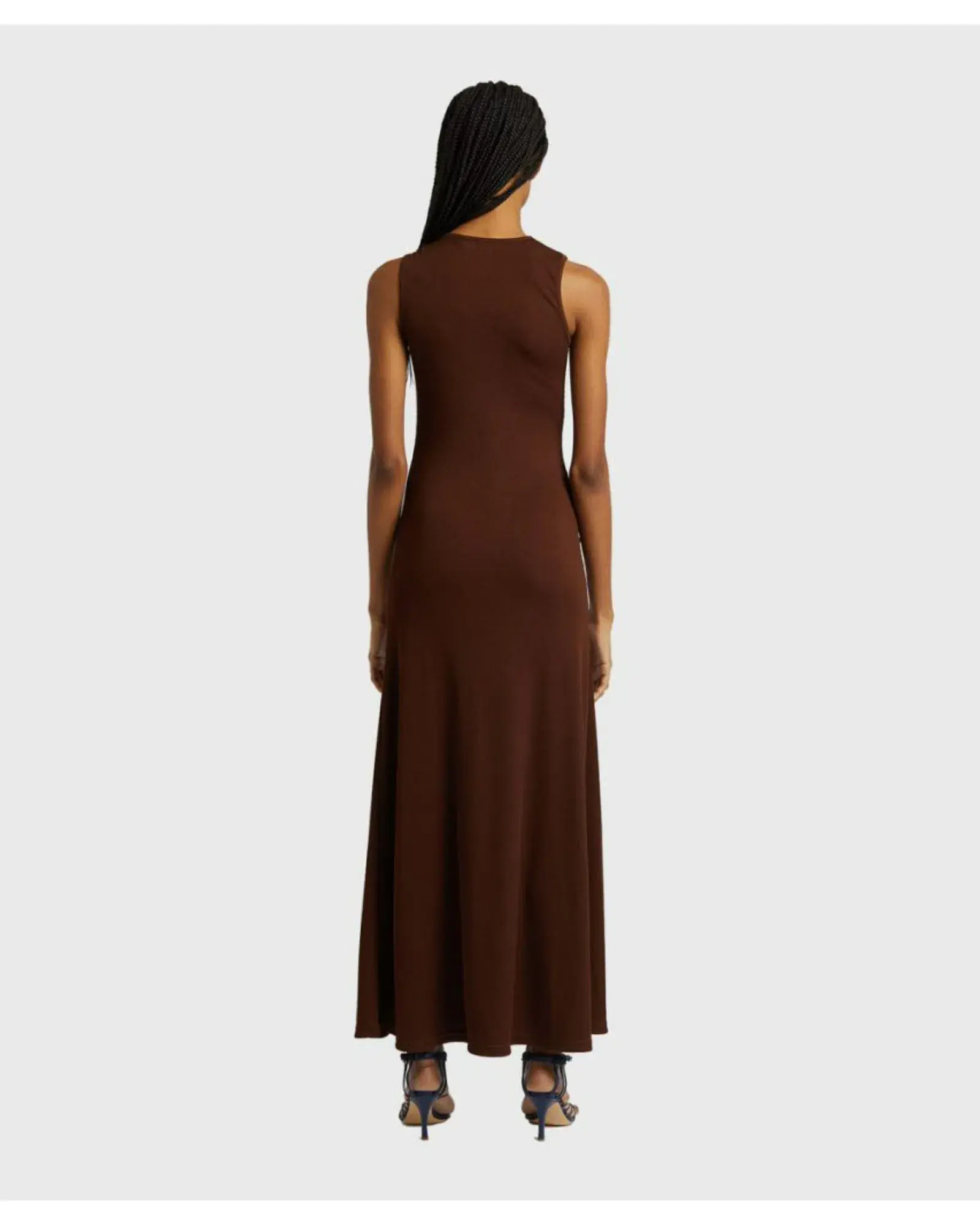 Christopher Esber Callisto Duality Dress Mahogany Size AU 6 - Image 3
