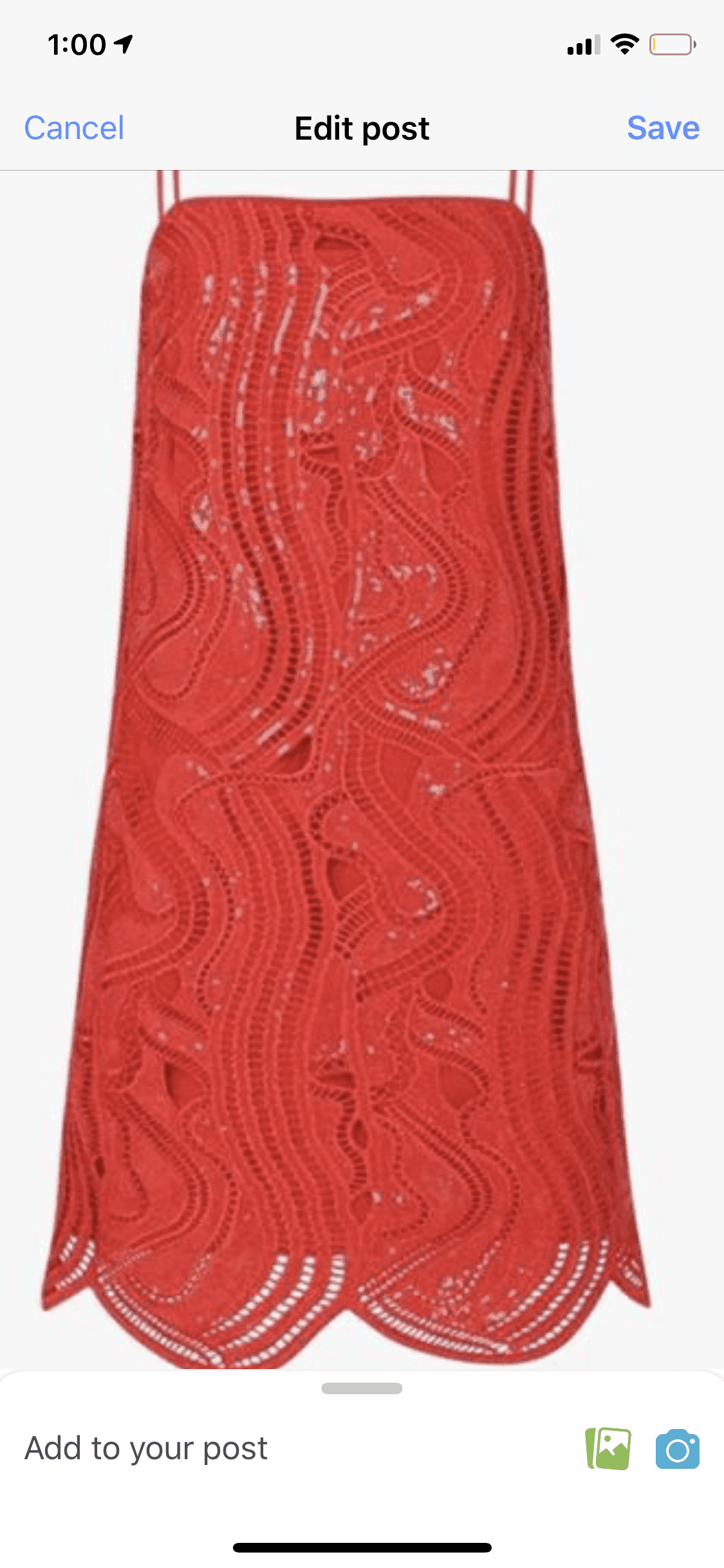 Sass and Bide Red dress Size 10 - Image 1