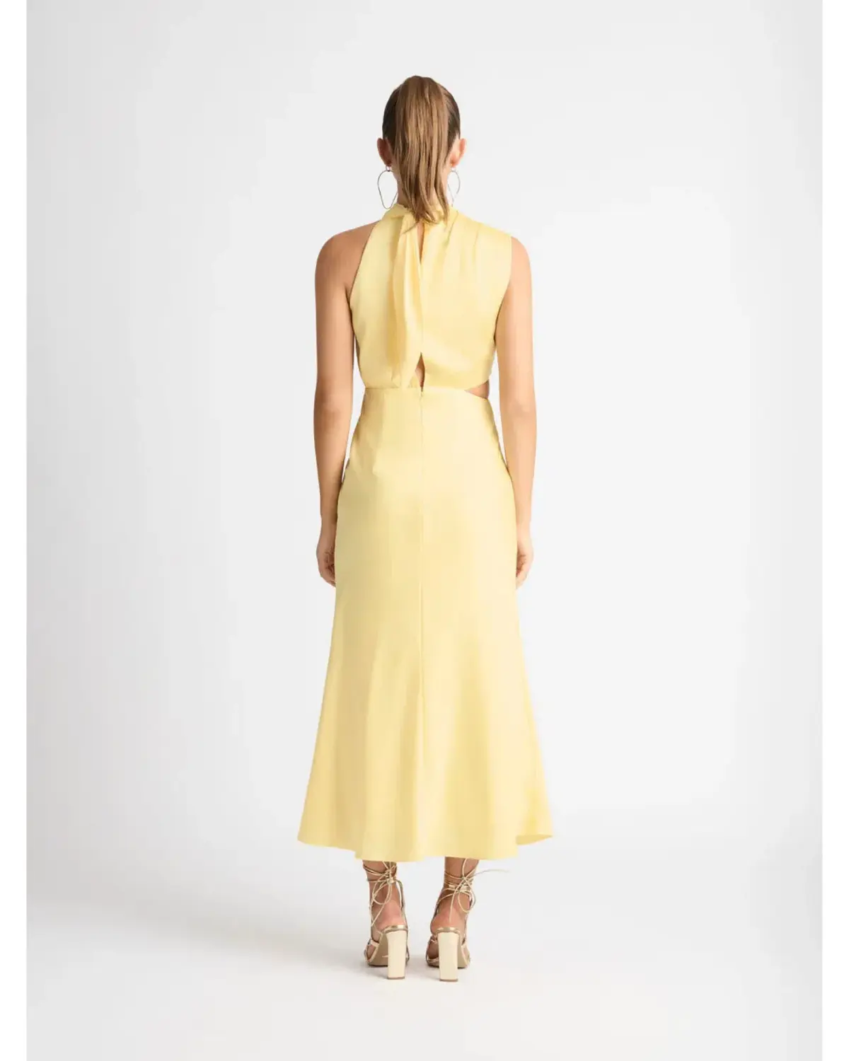 Sheike Allure Dress Butter Yellow Size AU 8 - Image 2