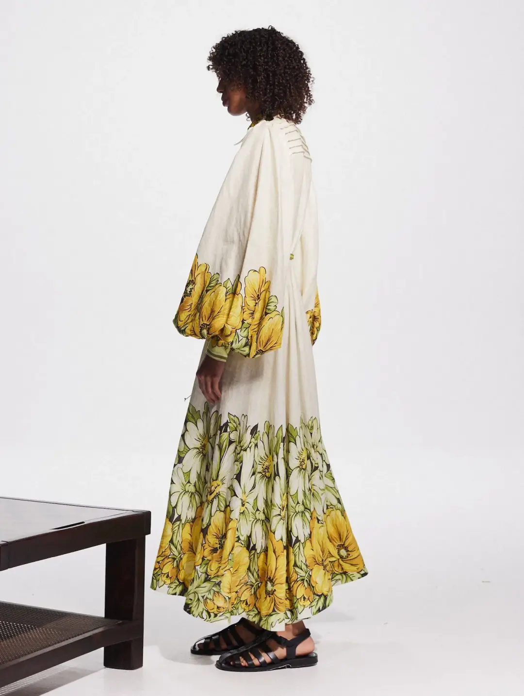 Alemais Gisela Shirtdress Floral Size AU 16 for rent on The Volte - main image