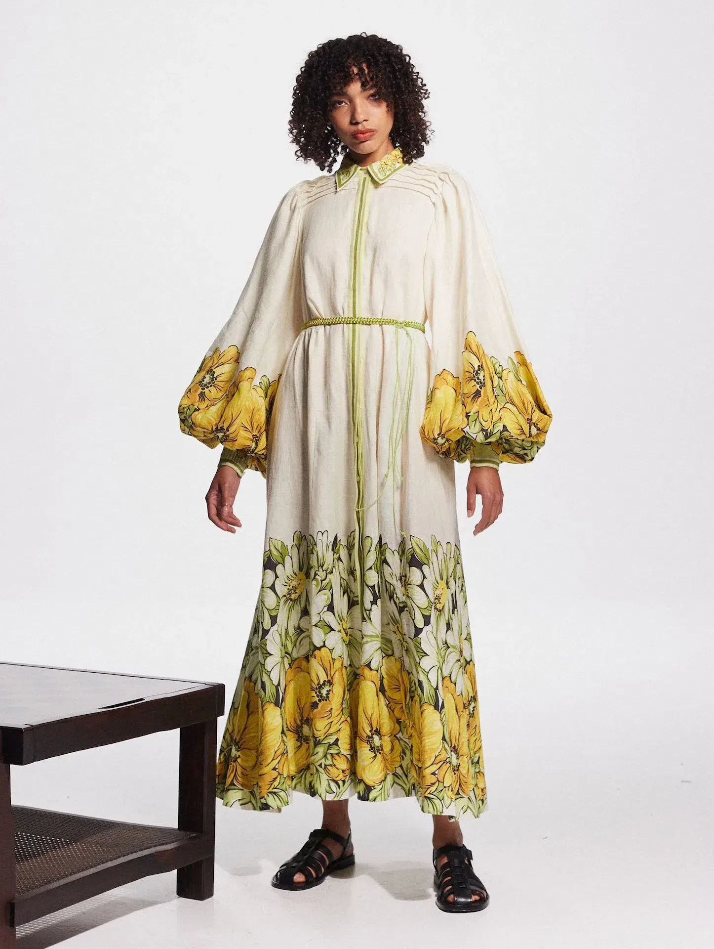 Alemais Gisela Shirtdress Floral Size AU 16 - Image 1