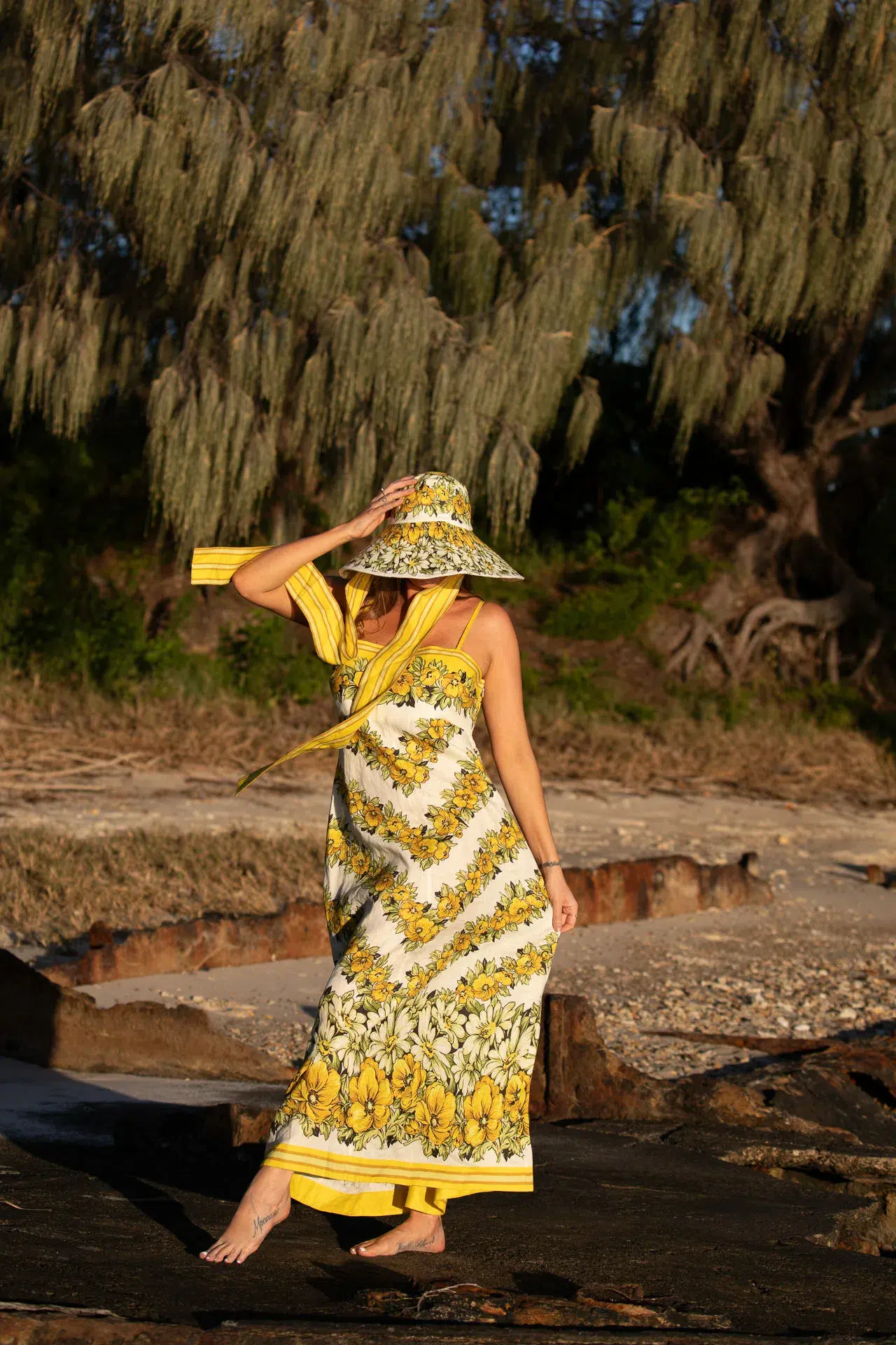 Alemais Gisela Day Dress Floral Size AU 16 - Image 3