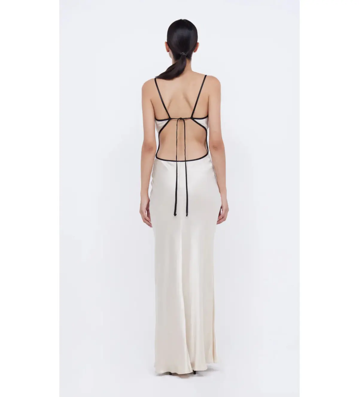 Bec & Bridge Cedar City Maxi Dress Sand/Black Size 6 - Image 3