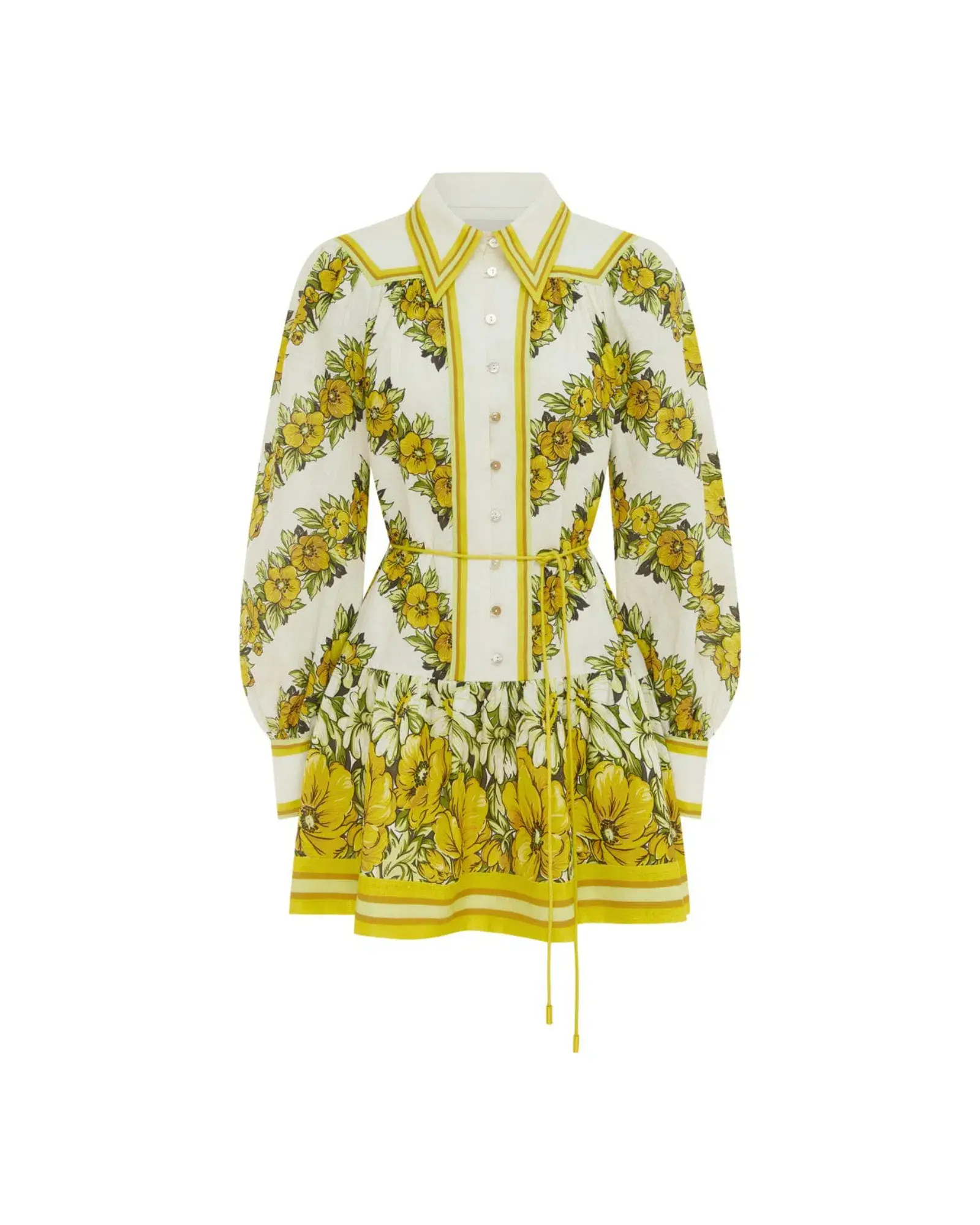 Alemais Gisela Mini Dress Print Size AU 14 - Image 5