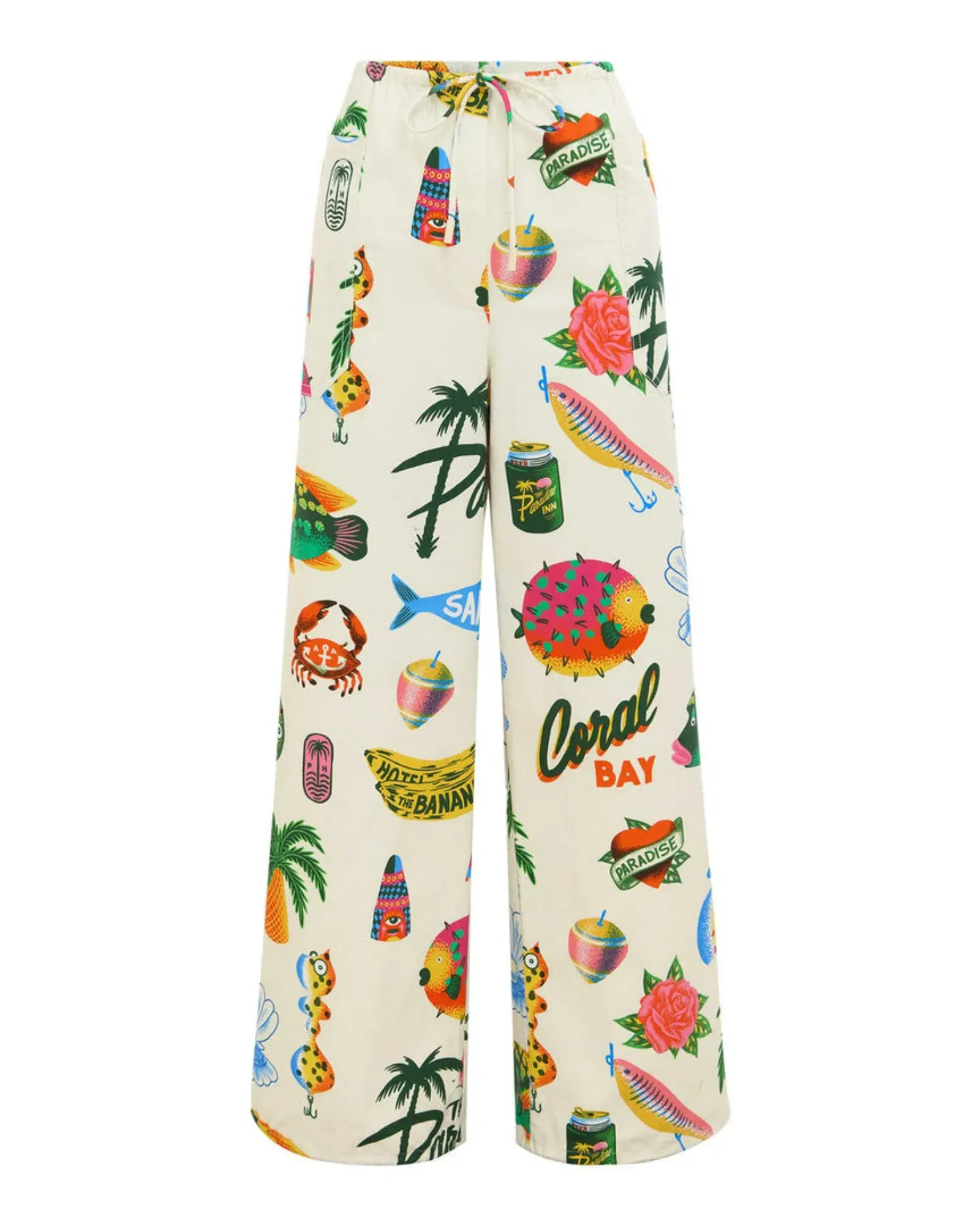 Alemais Samaki Crop Top and Pants Print Size AU 14 - Image 5